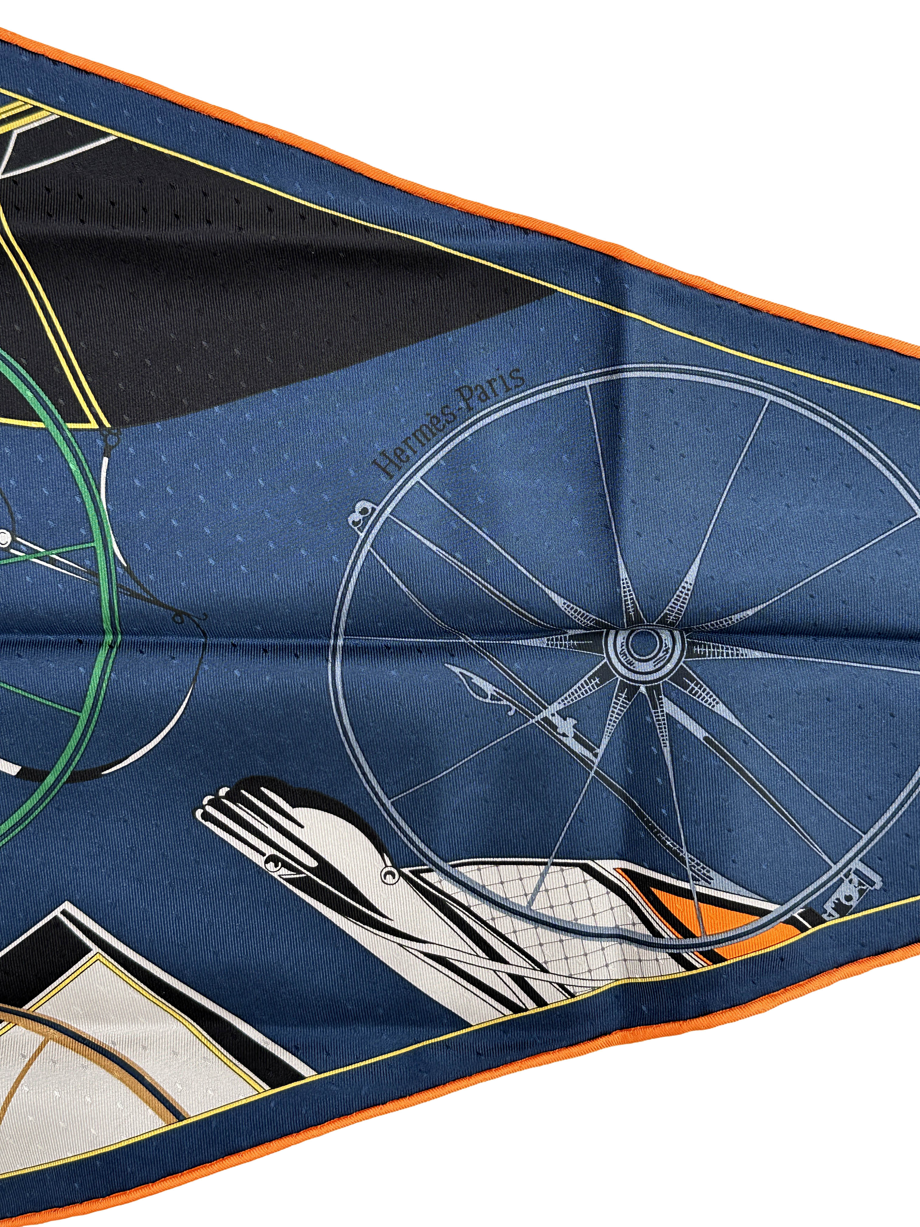 Hermès A Toute Berline! Jacquard Losange