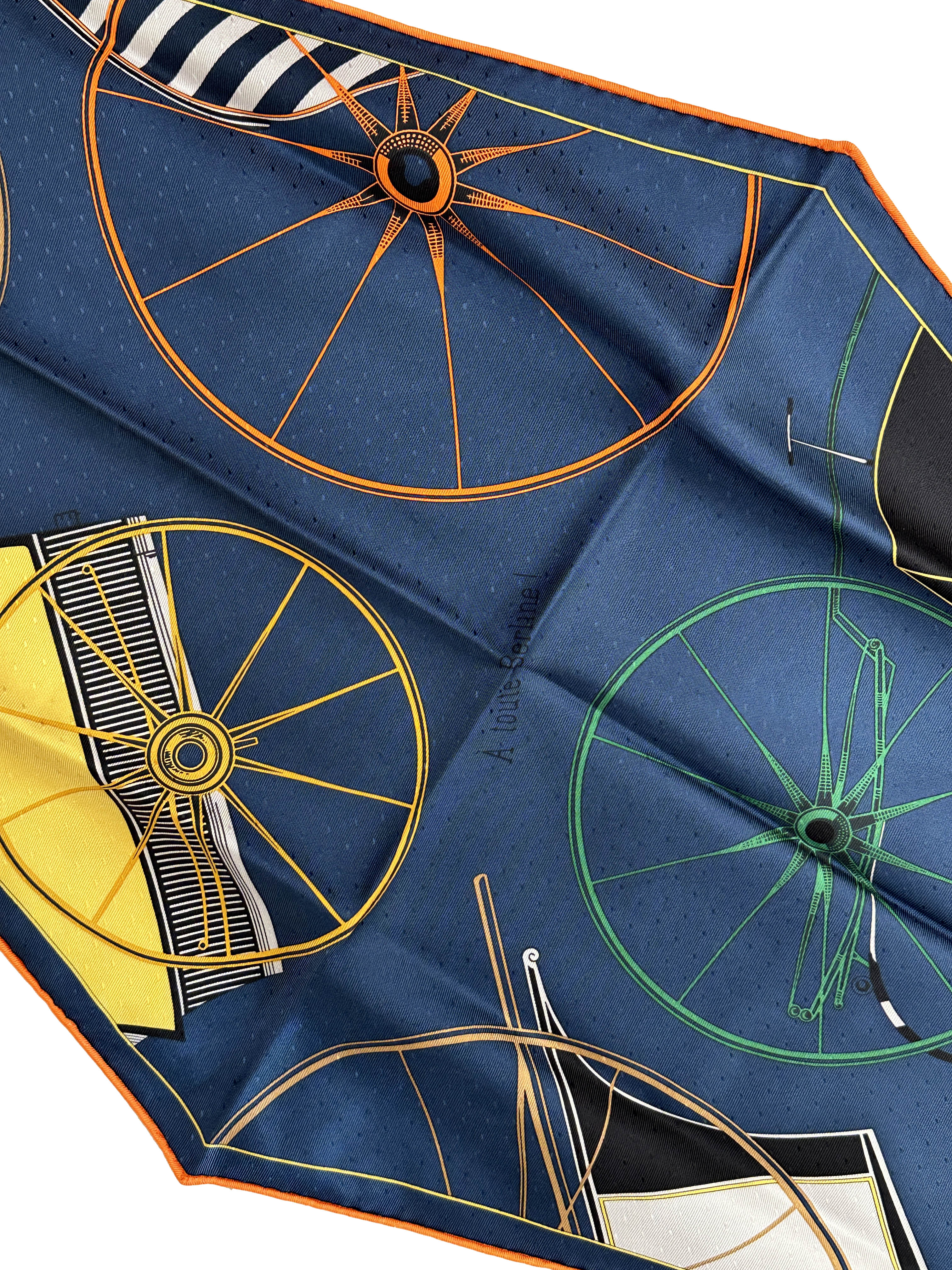 Hermès A Toute Berline! Jacquard Losange