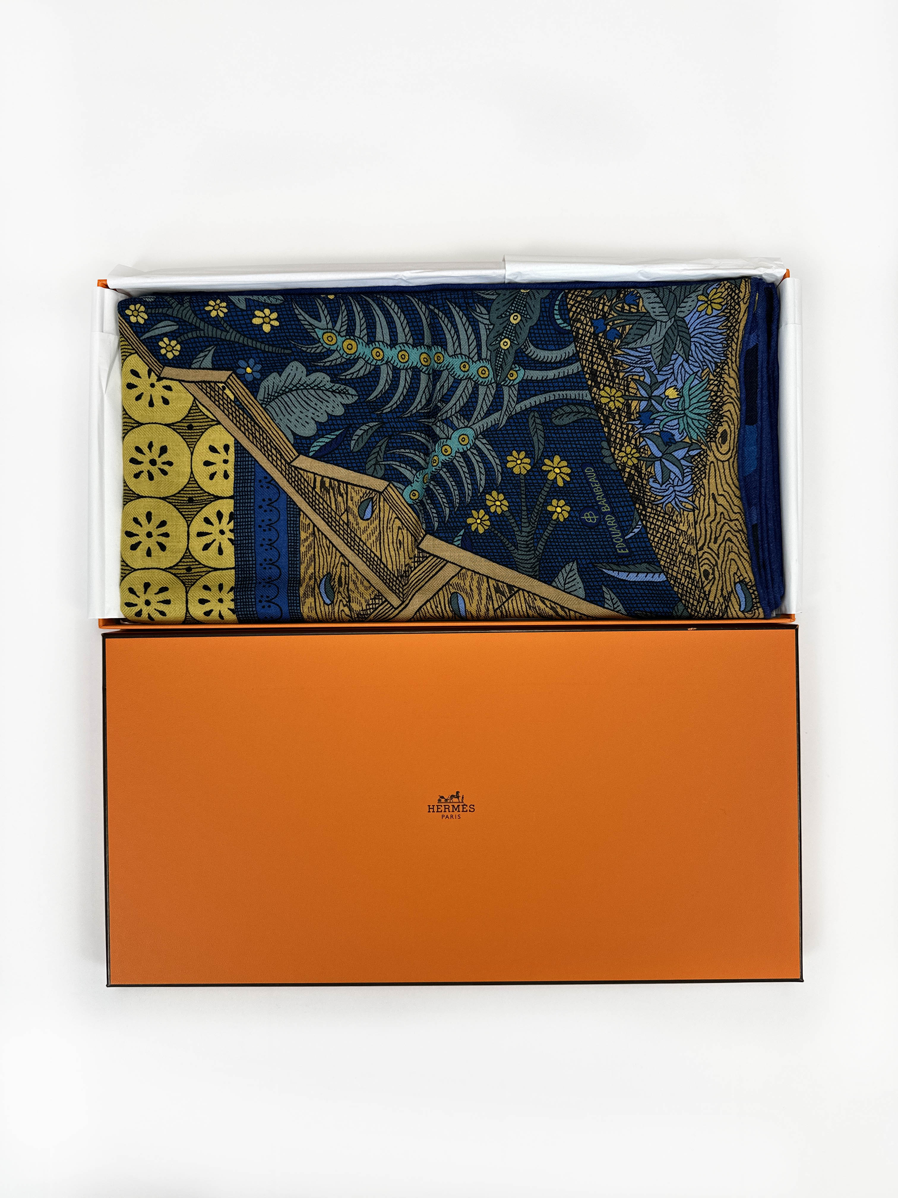 Hermès Acte III, Scene I, La Clairiere Cashmere Silk 140