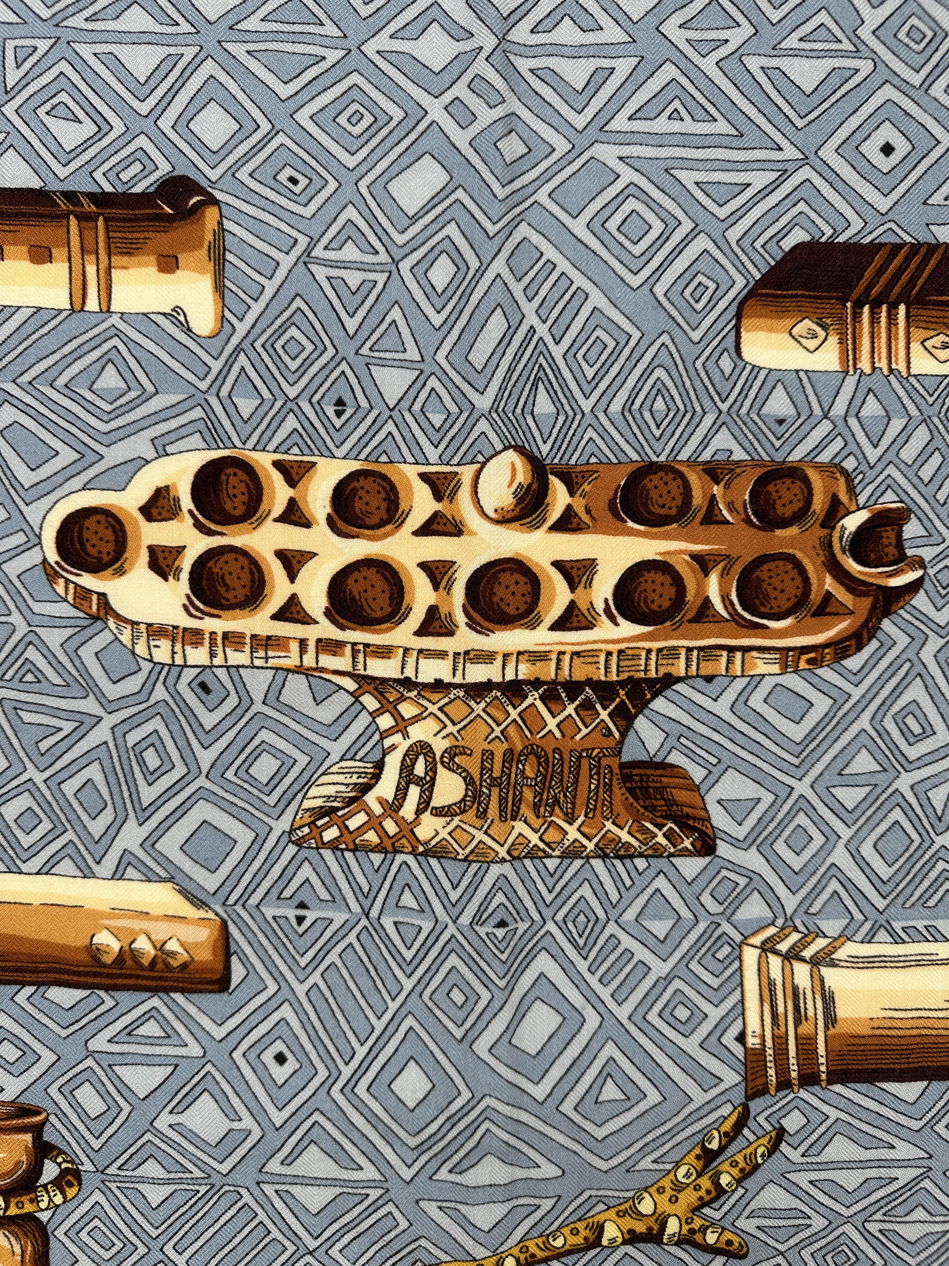 Hermès Ashanti Silk Cashmere 140