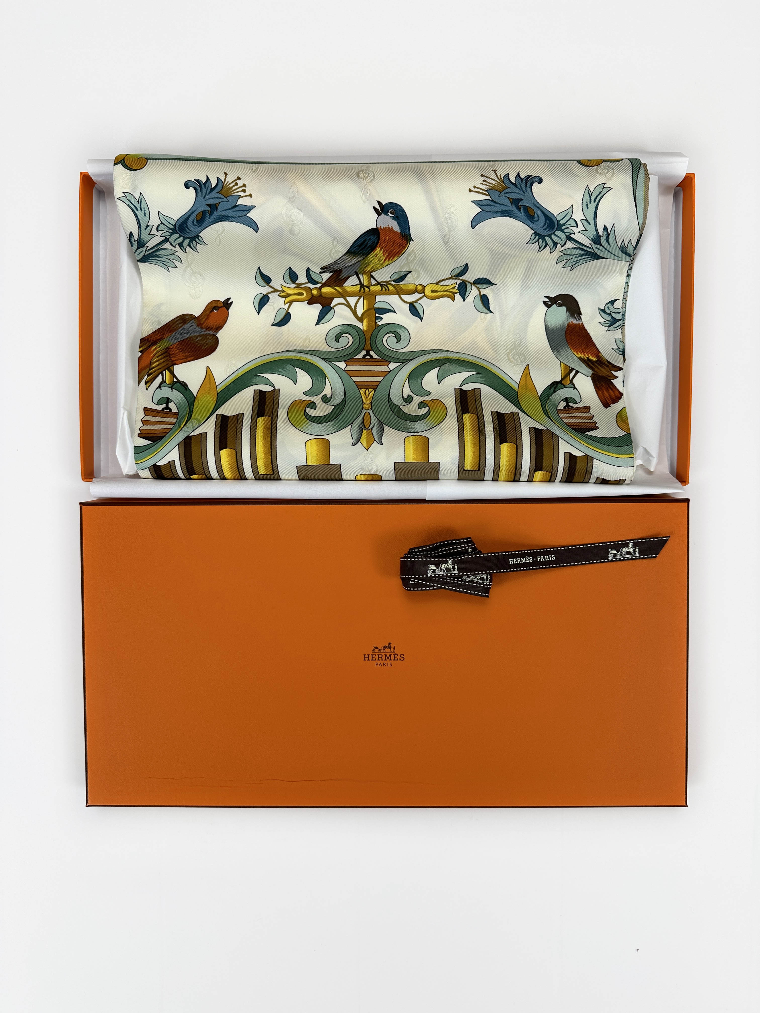 Hermès Orgauphone et Autres Mécaniques Jacquard Shawl