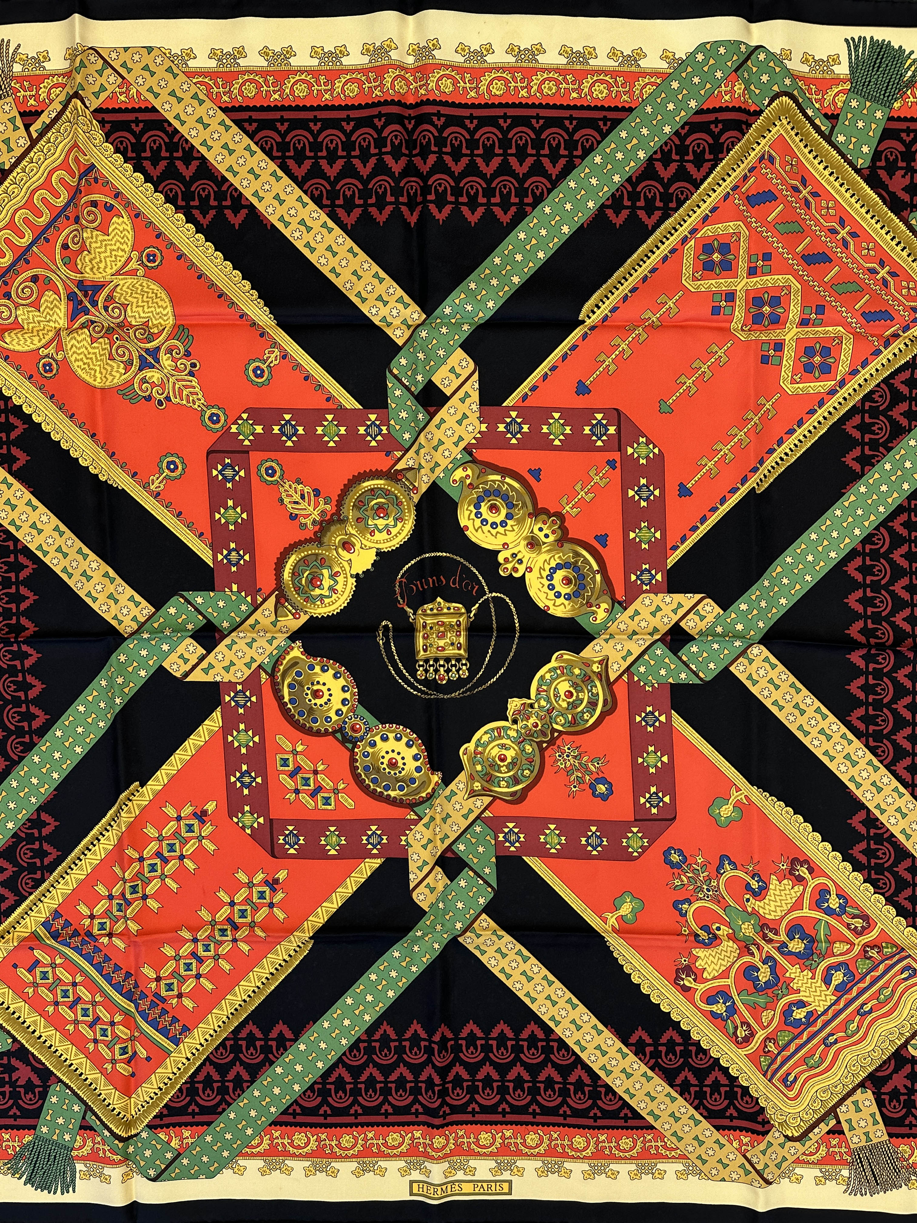 Hermès Brins d'or 90