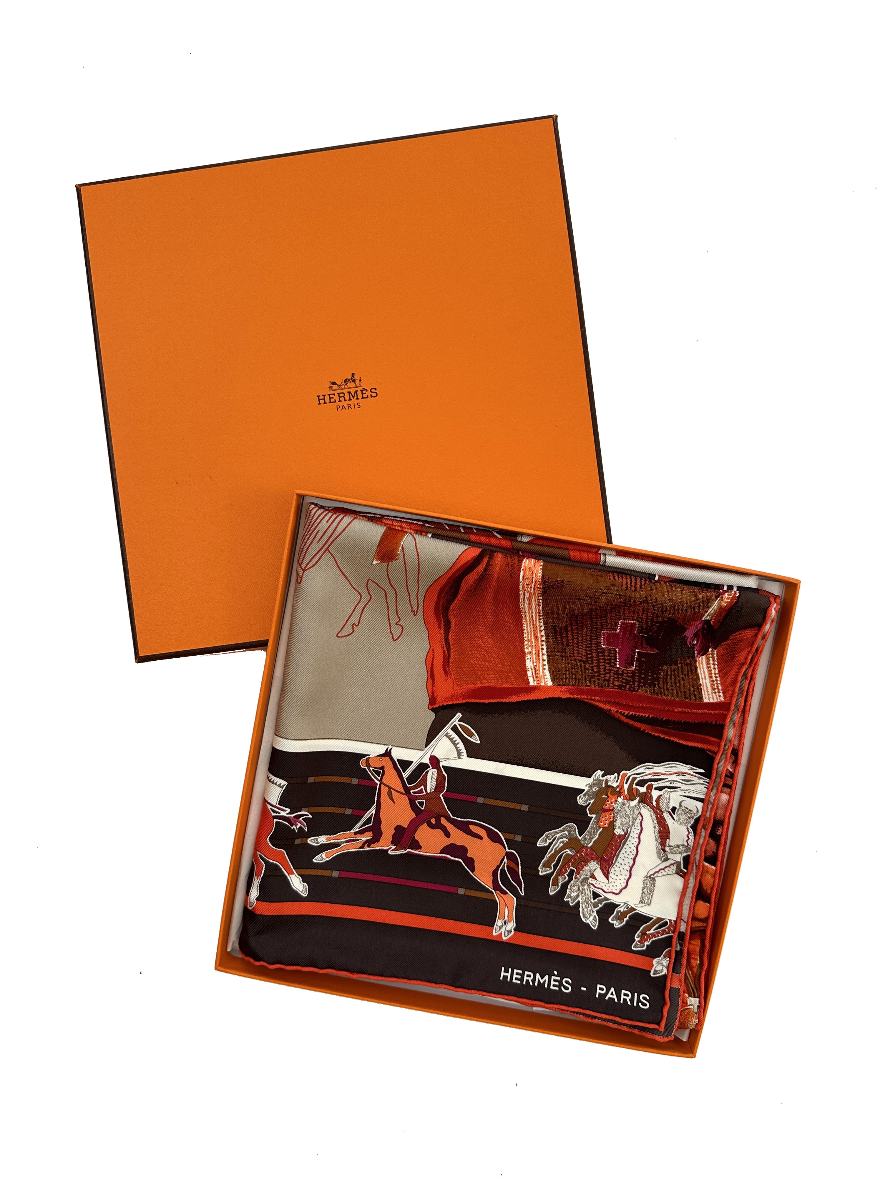 Hermès Carré en Carrés 90