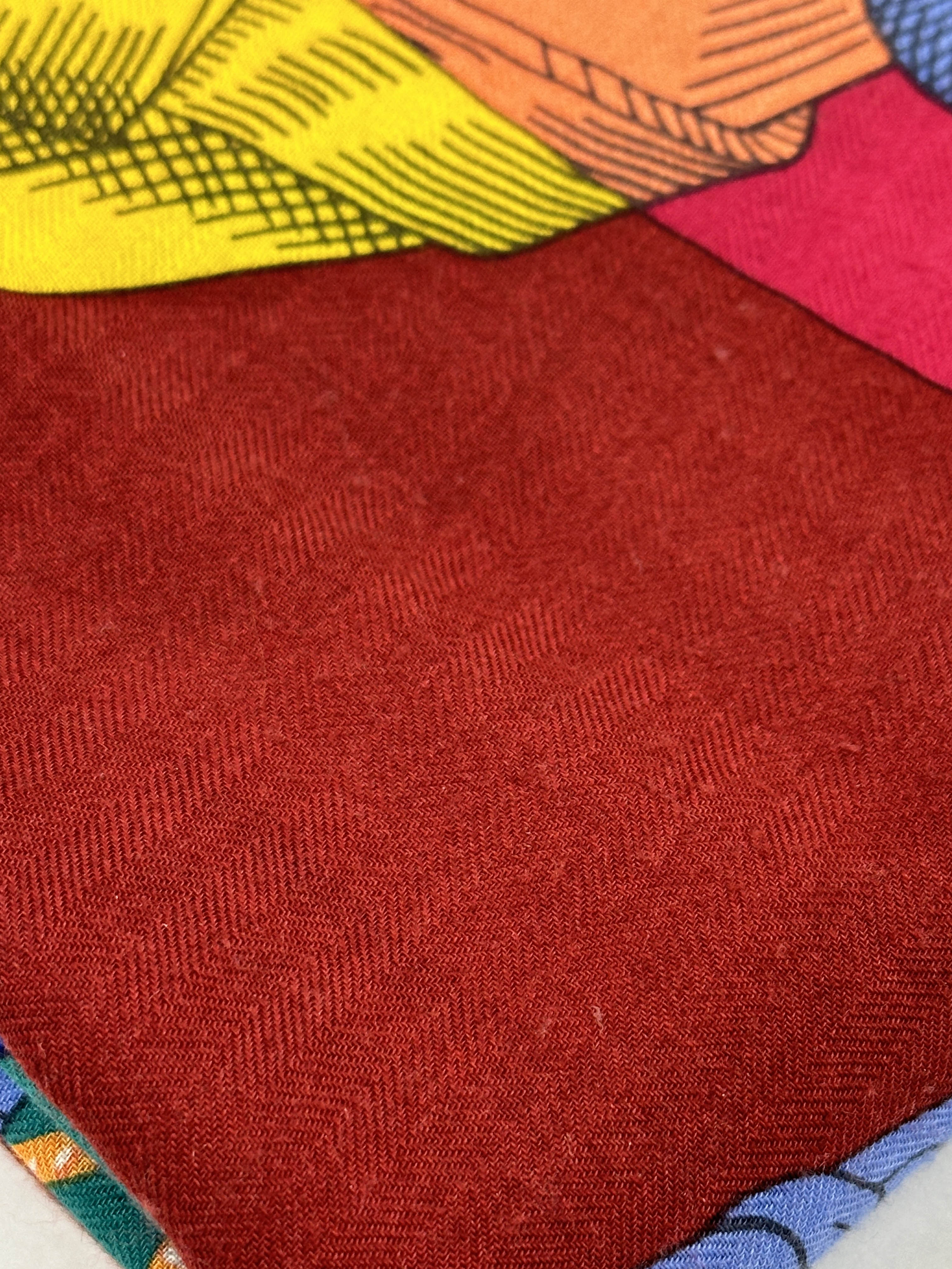 Hermès Cavalleria D'Etriers Cashmere Silk 140
