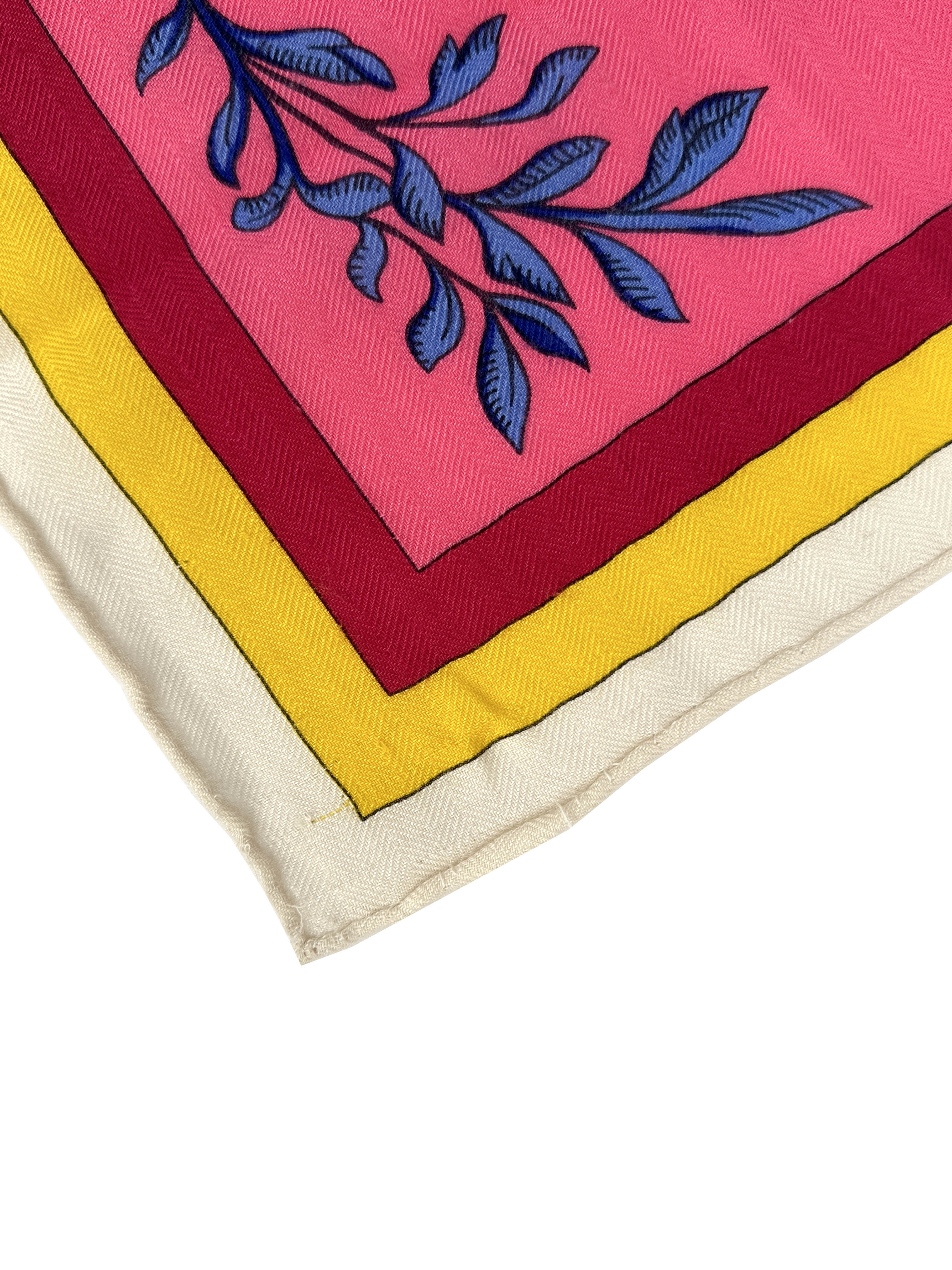 Hermès Cavalleria D'Etriers Cashmere Silk 140