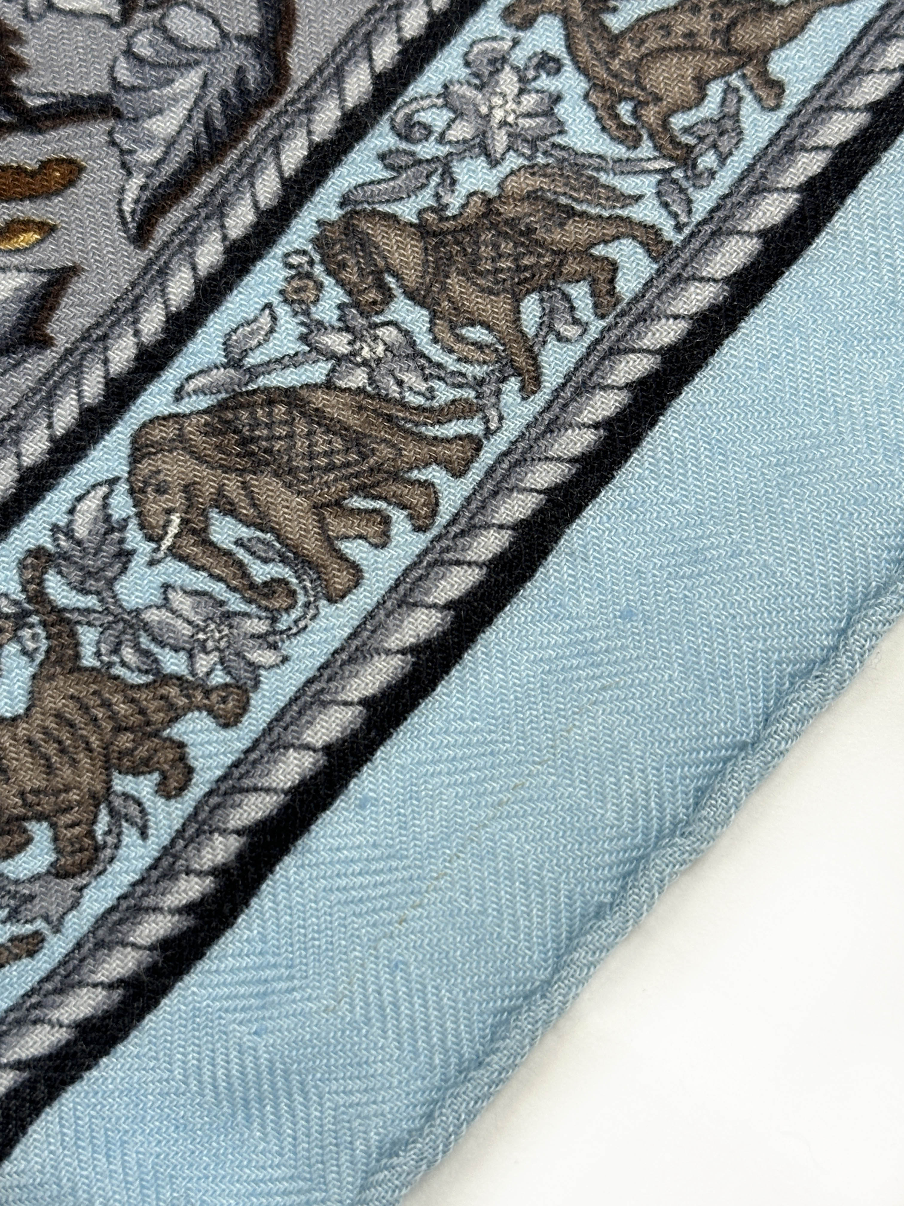 Hermès Chasse en Inde Cashmere Silk 90