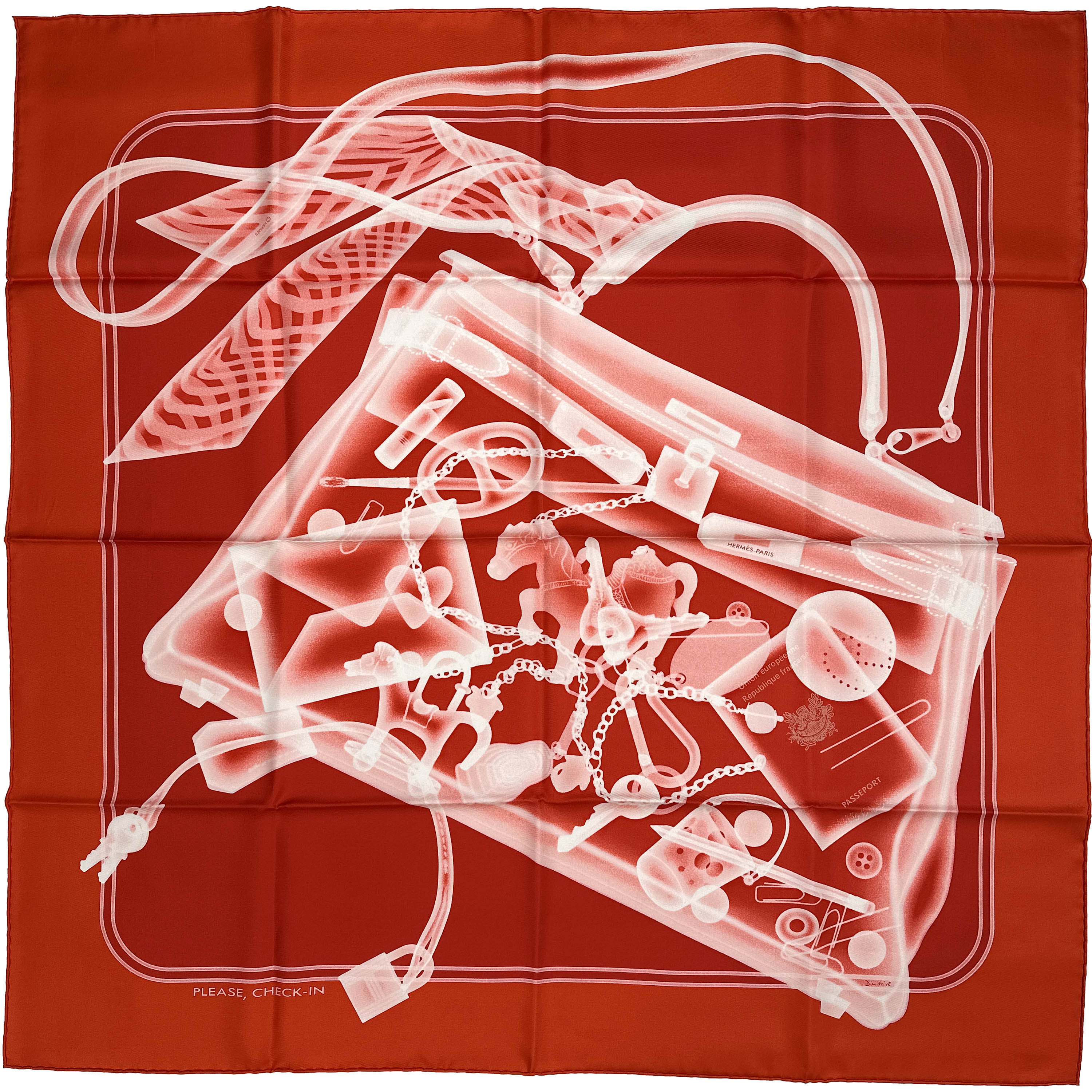 Hermès Please, Check in 90