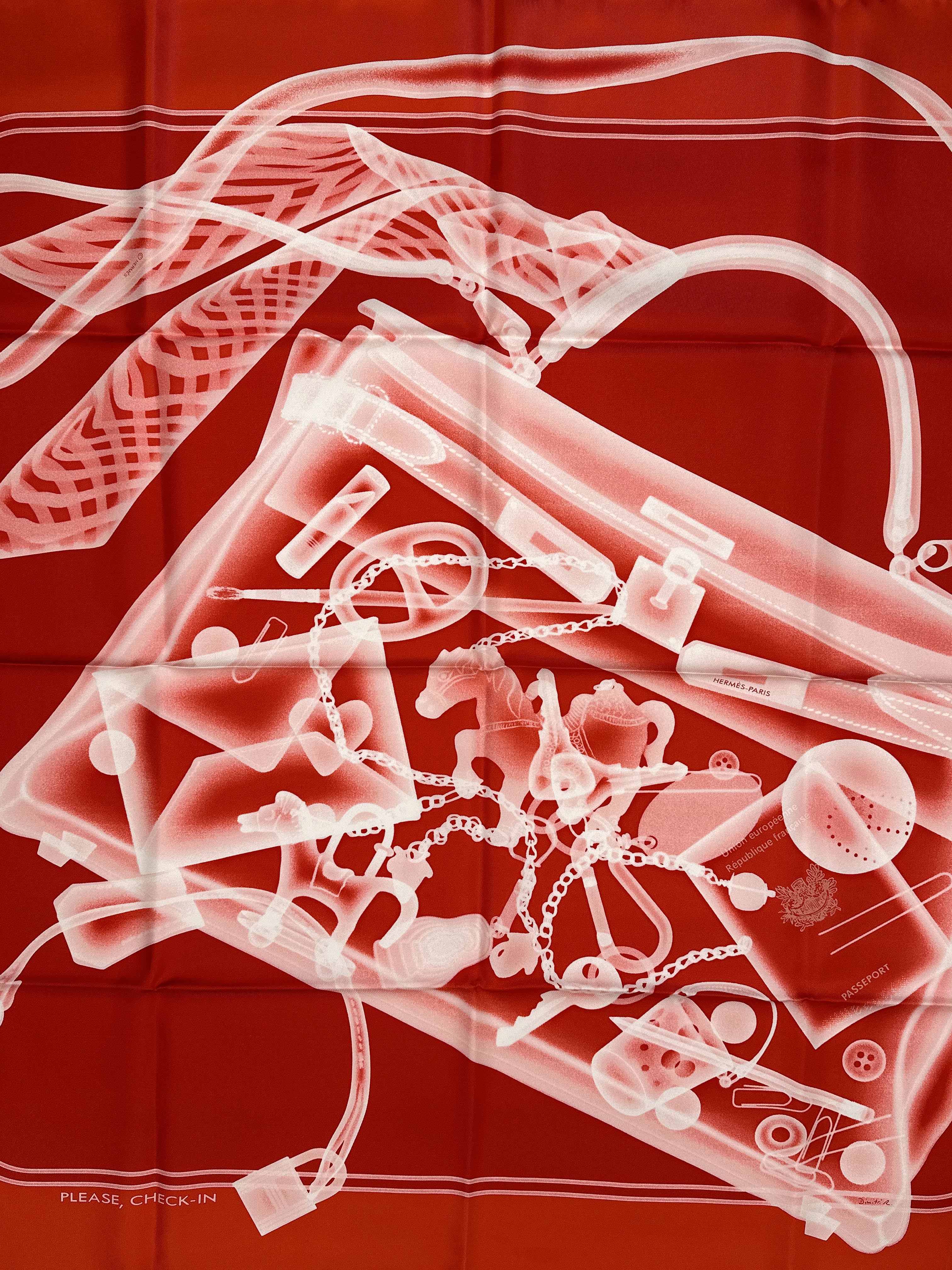 Hermès Please, Check in 90