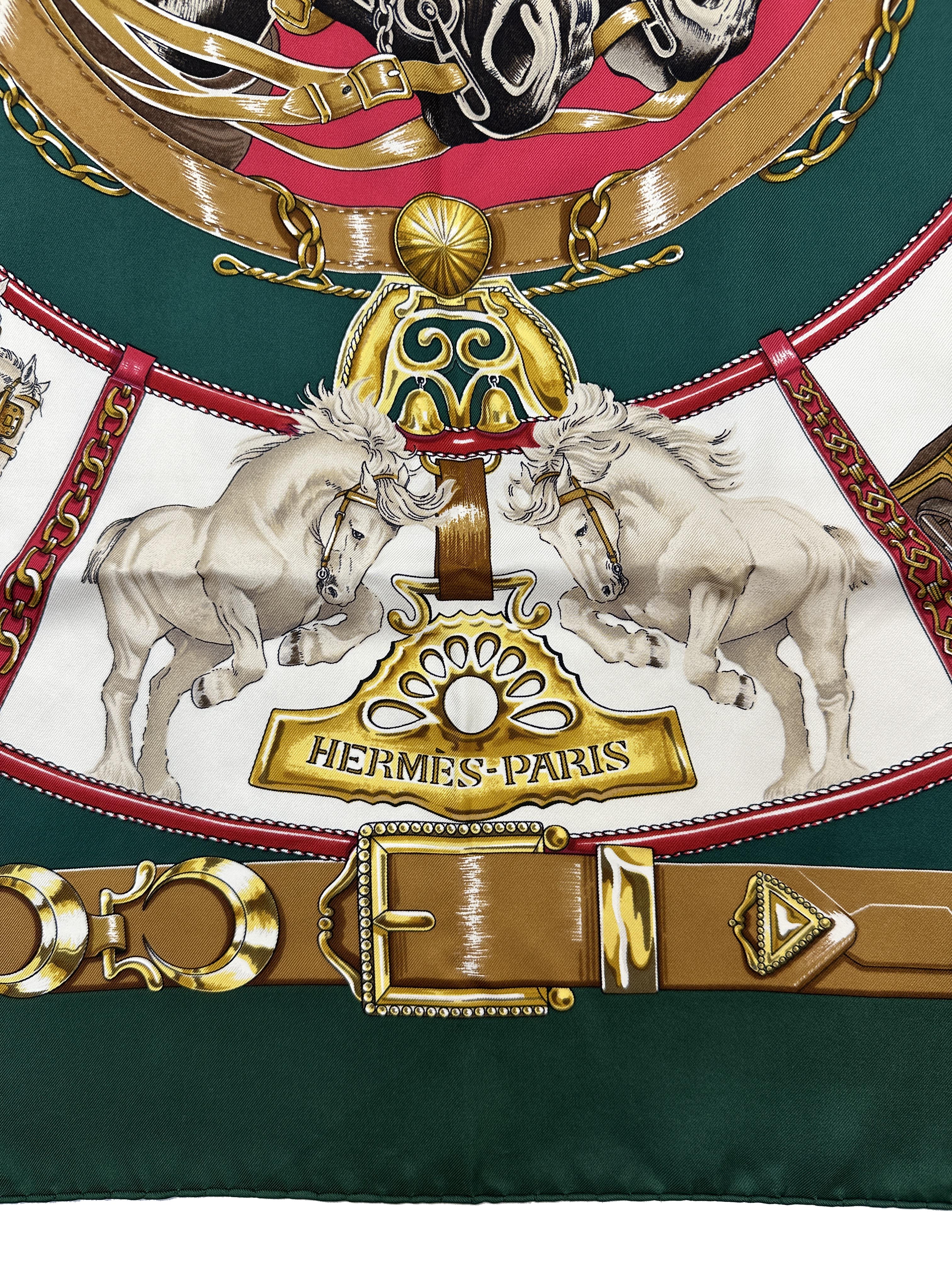 Hermès Chevaux de Trait 90