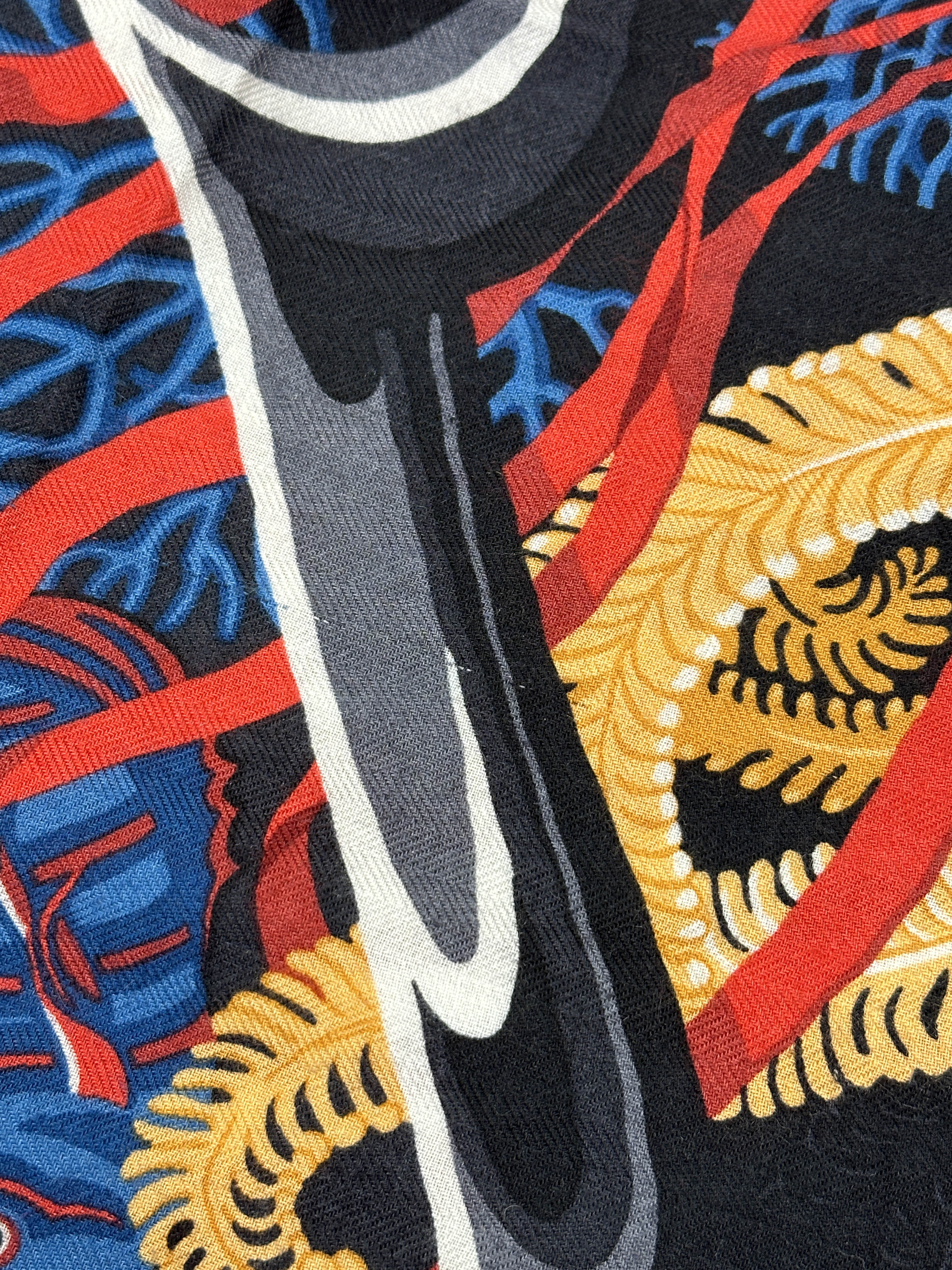 Hermès De La Mer Au Ciel Cashmere Silk 140