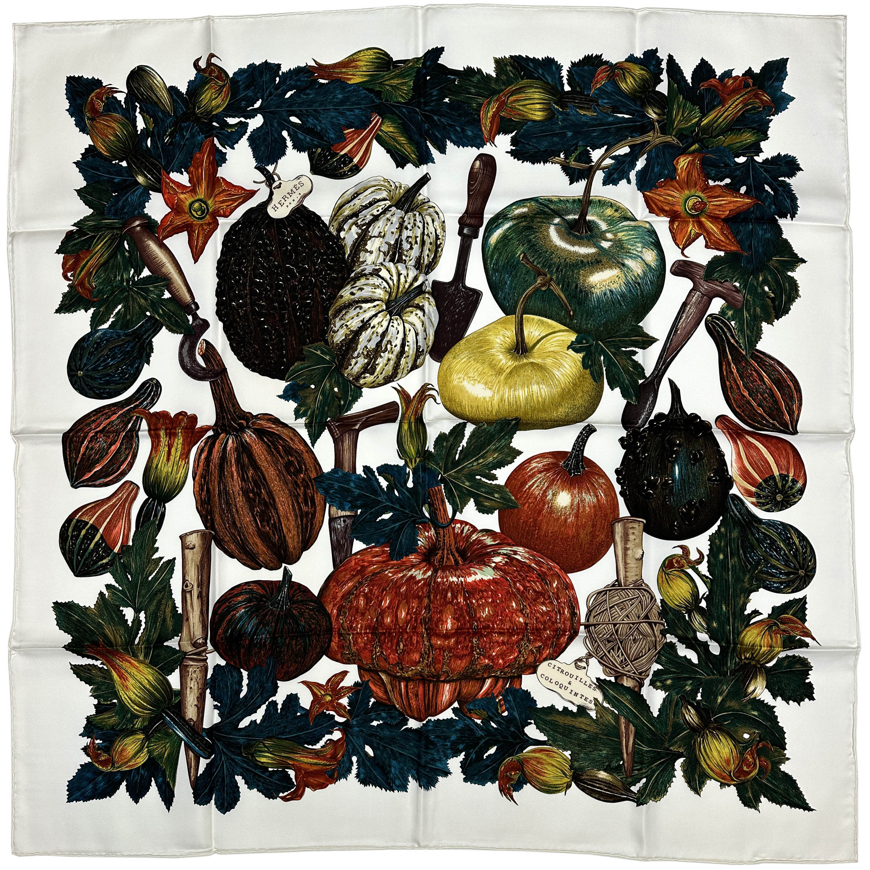 Hermès Citrouilles et Coloquintes 90