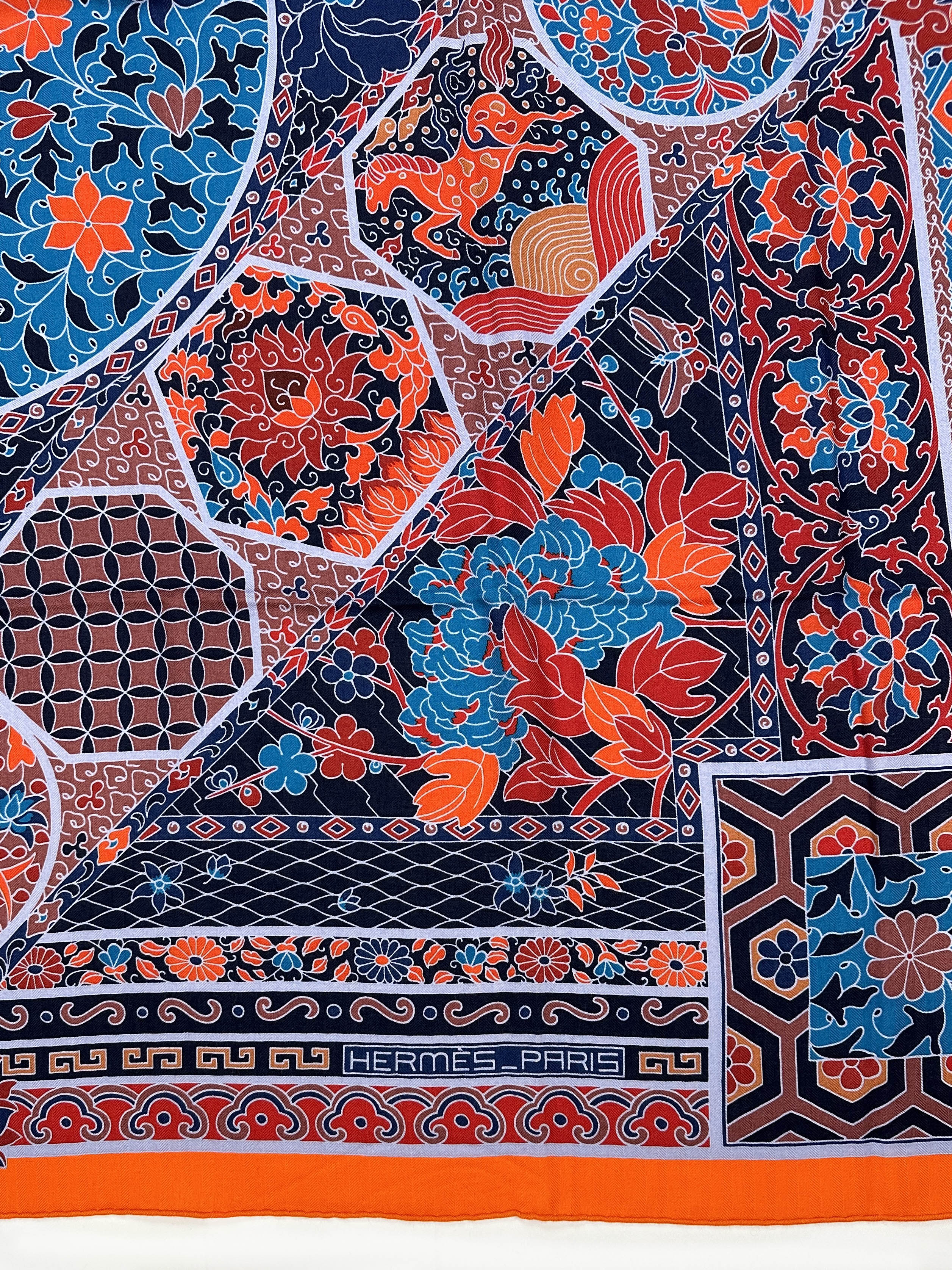 Hermès Collections Imperiales Cashmere Silk 140