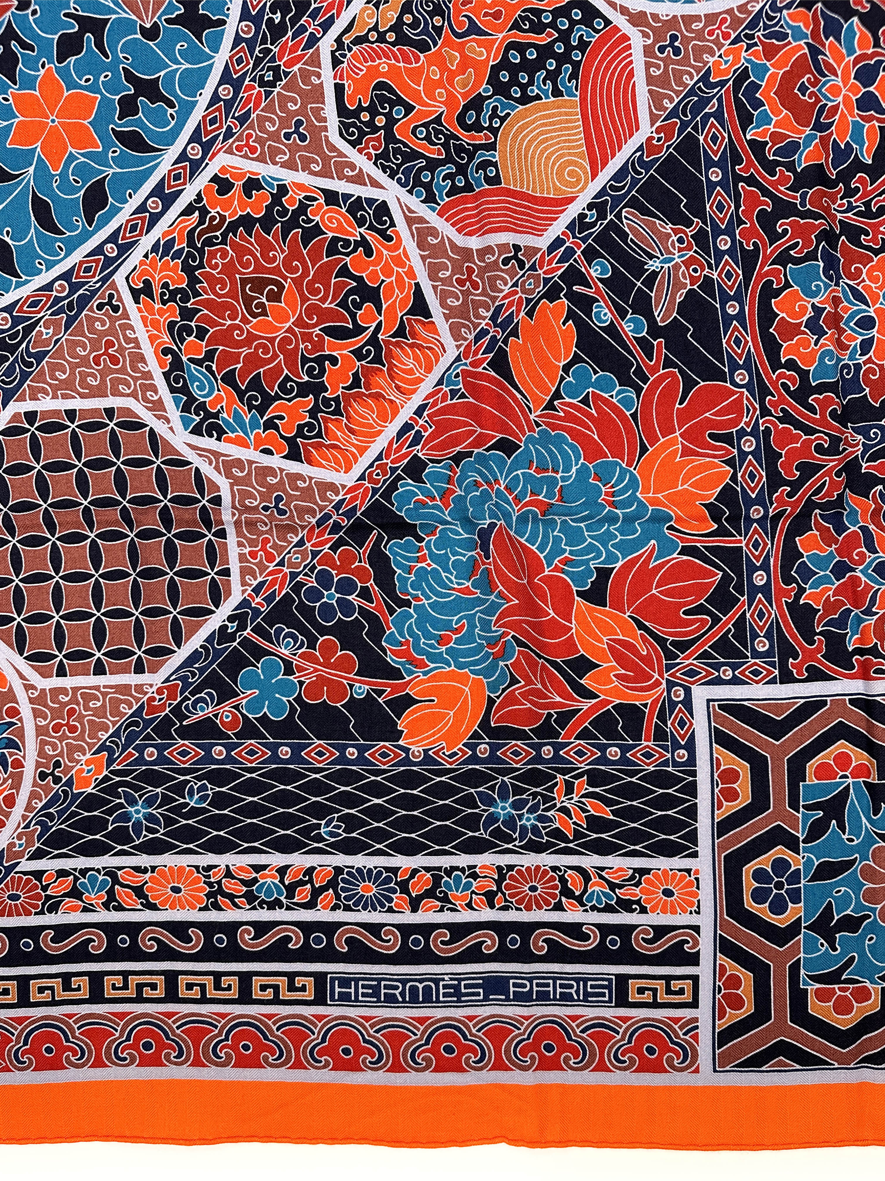 Hermès Collections Imperiales Cashmere Silk 140