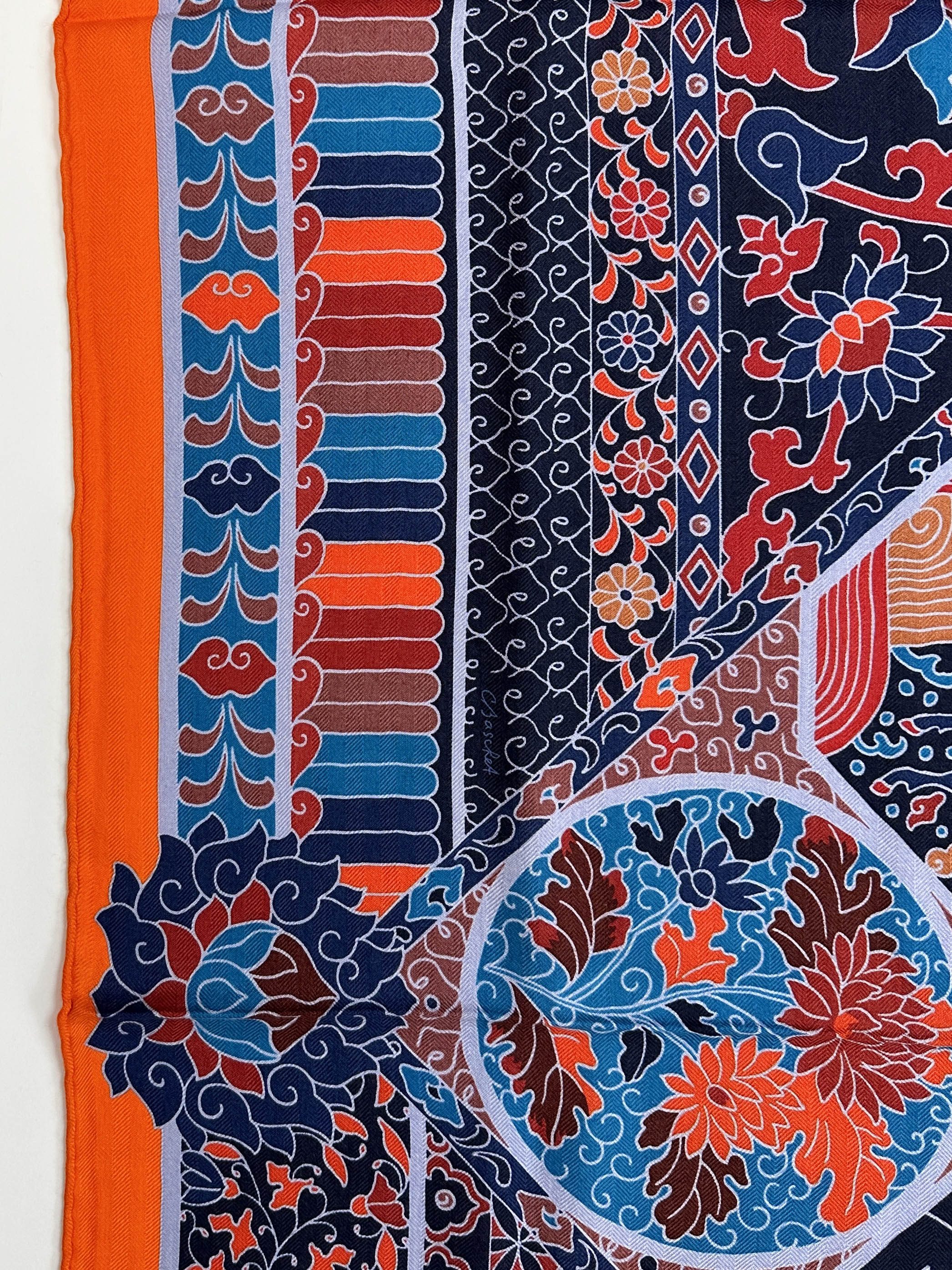 Hermès Collections Imperiales Cashmere Silk 140