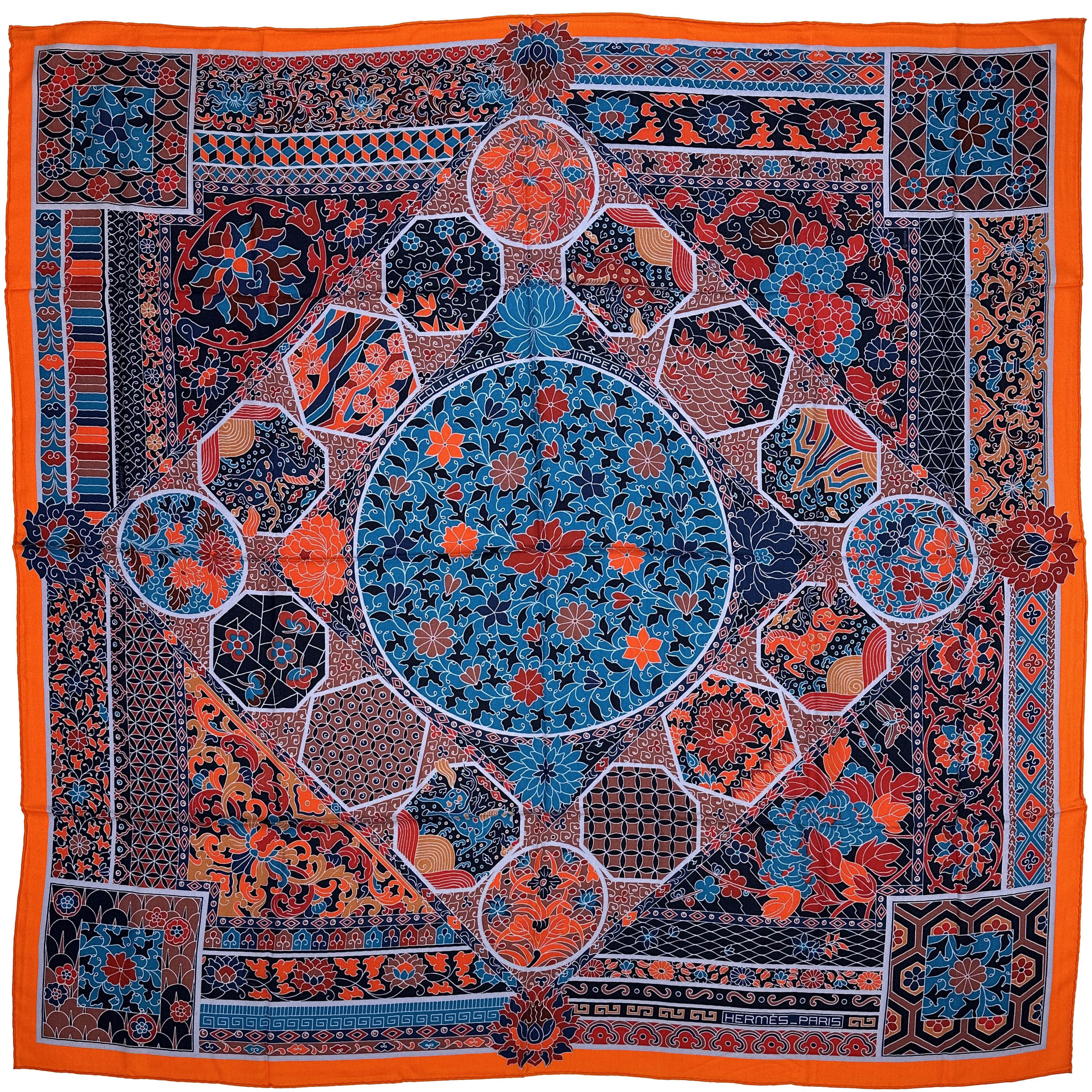 Hermès Collections Imperiales Cashmere Silk 140