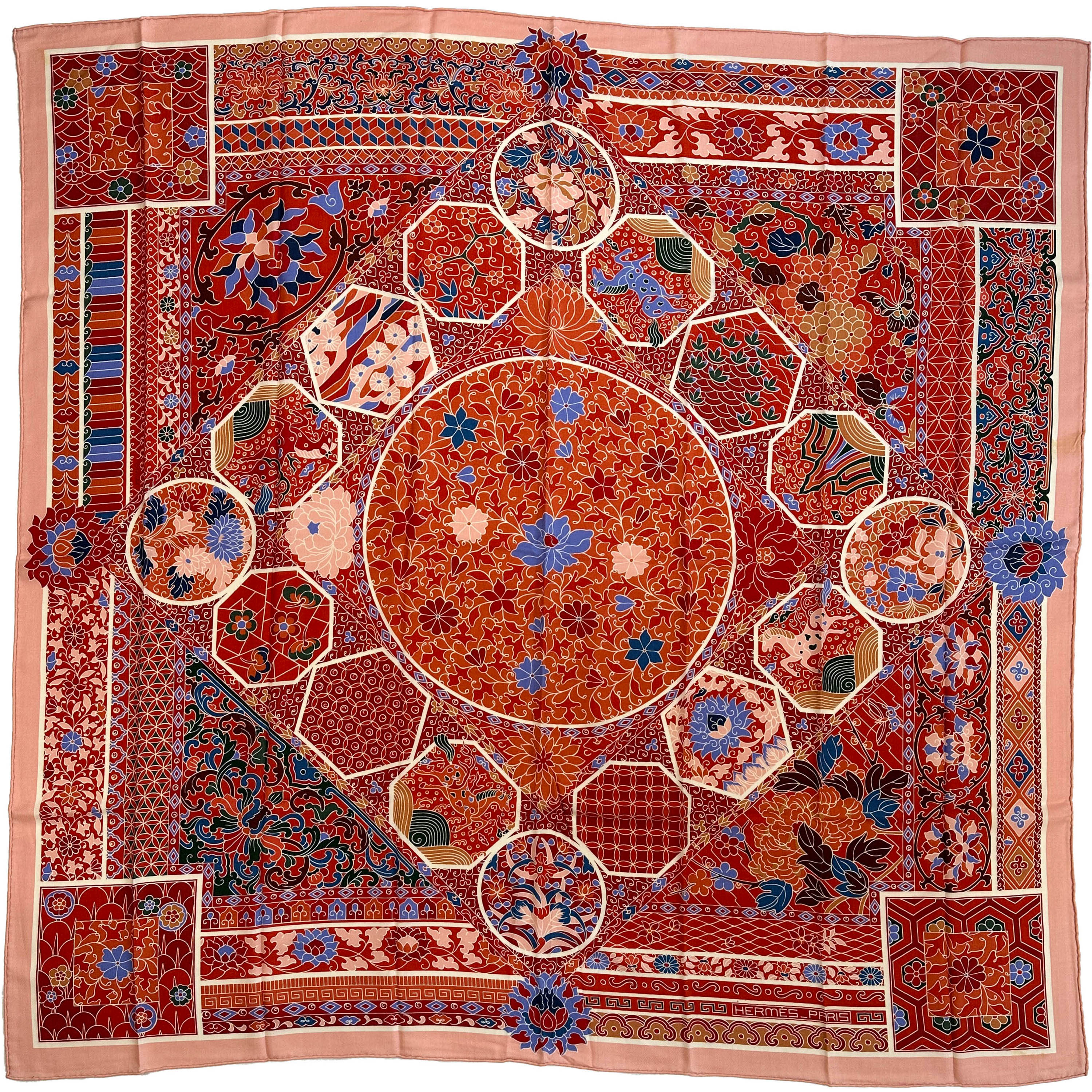 Hermès Collections Imperiales Cashmere Silk 140