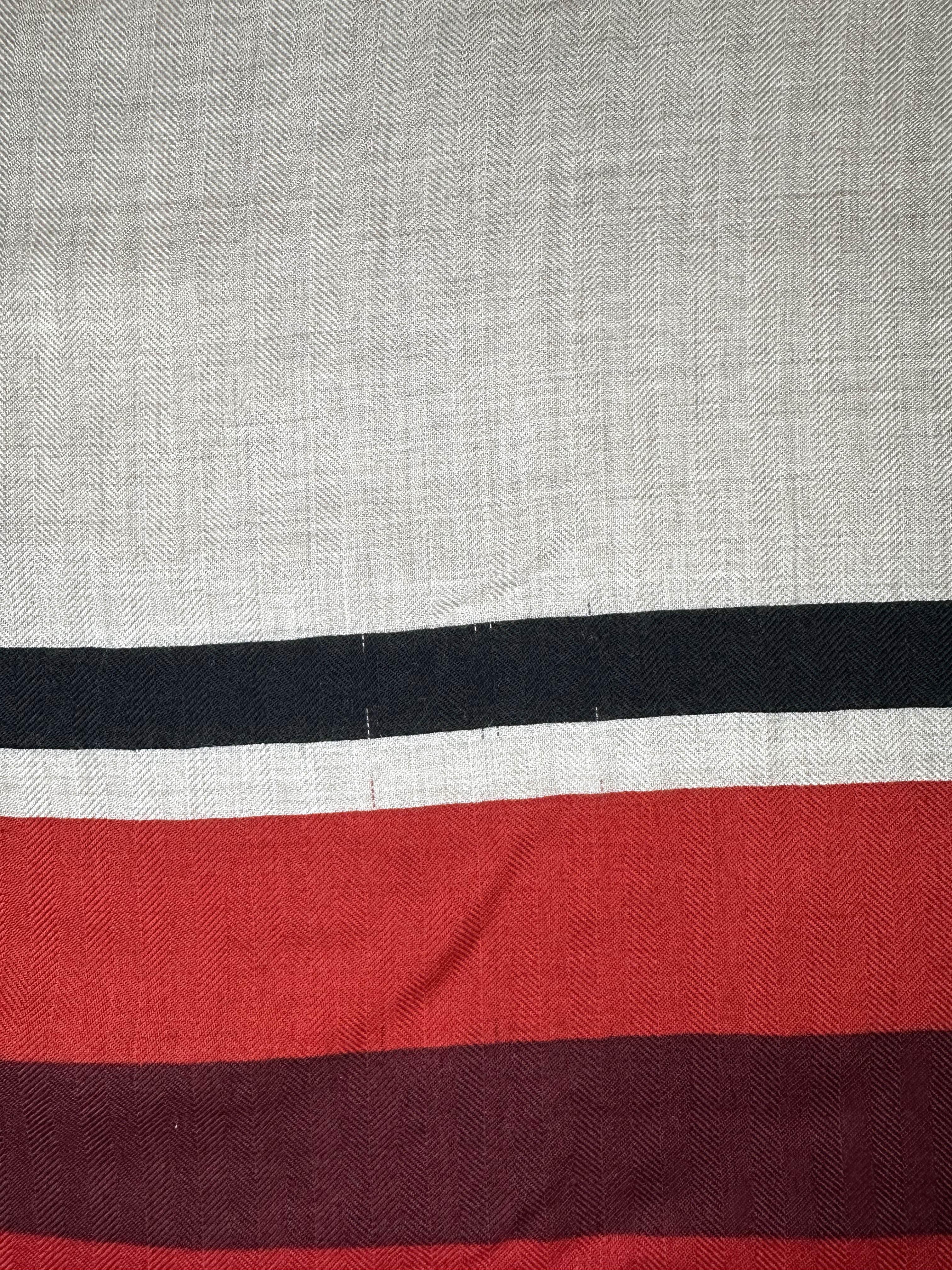 Hermès Cheval a la Couverture Cashmere Silk 140