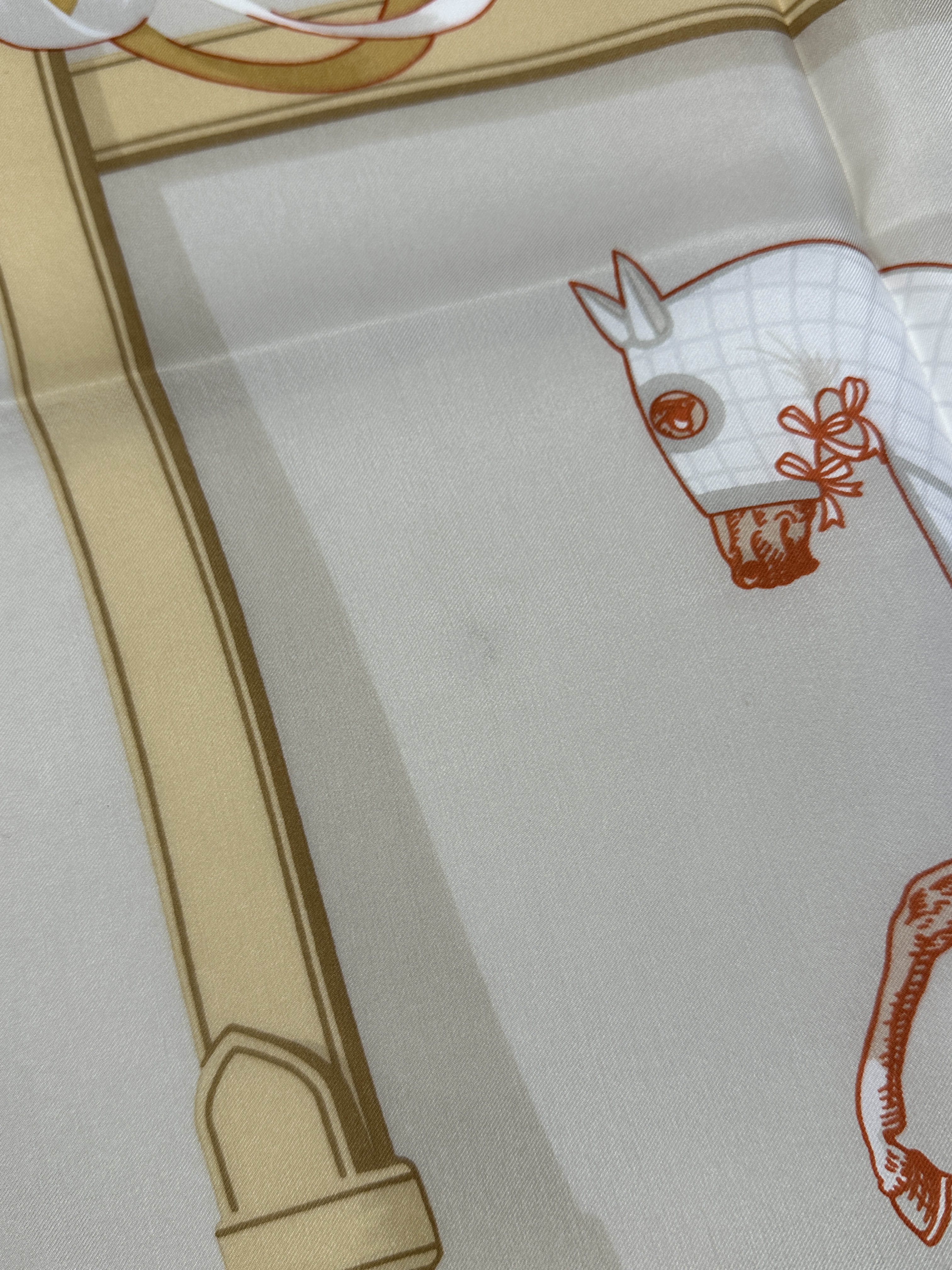 Hermès Couvertures et Tenues de Jour Silk 140