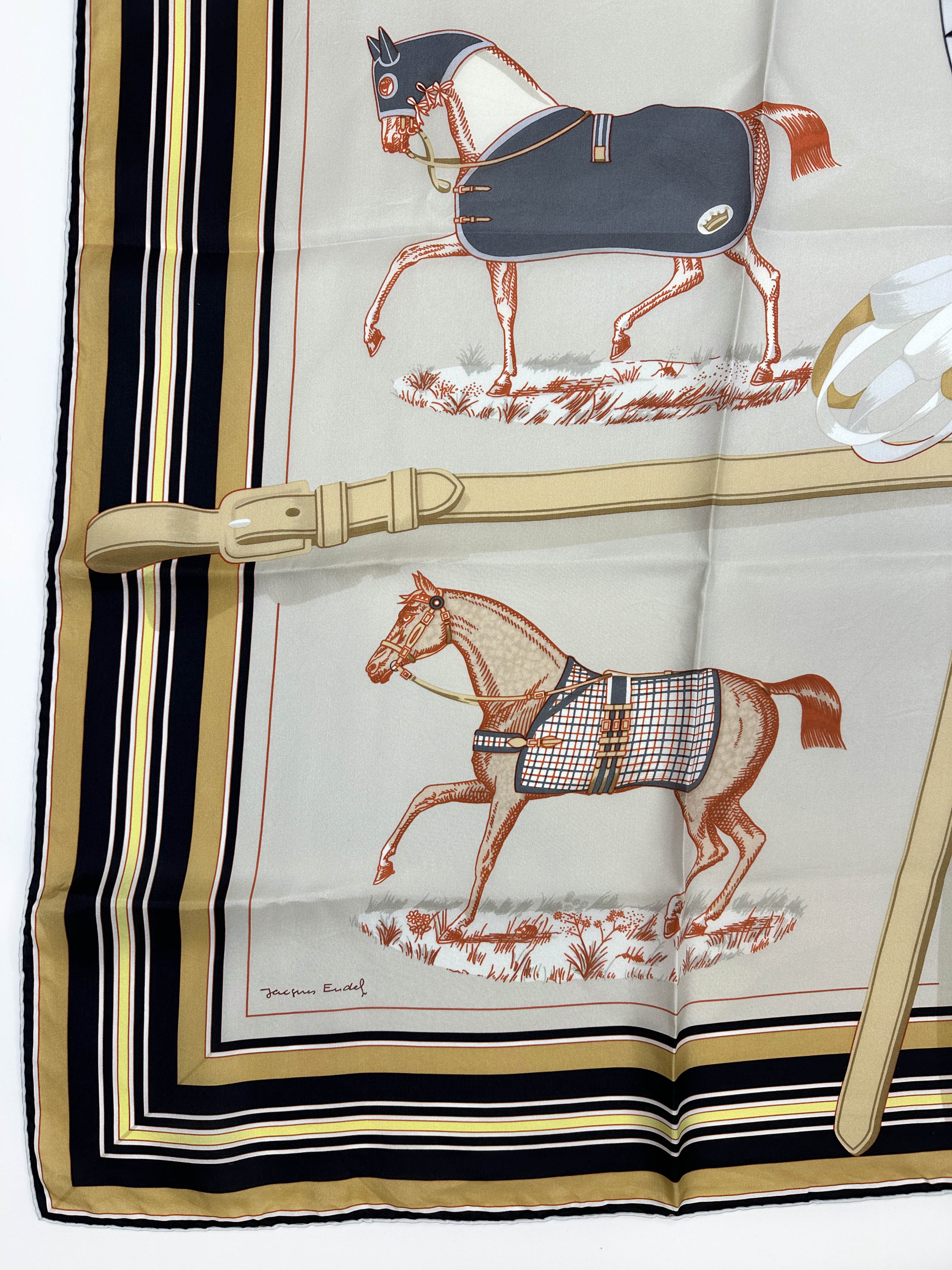 Hermès Couvertures et Tenues de Jour Silk 140