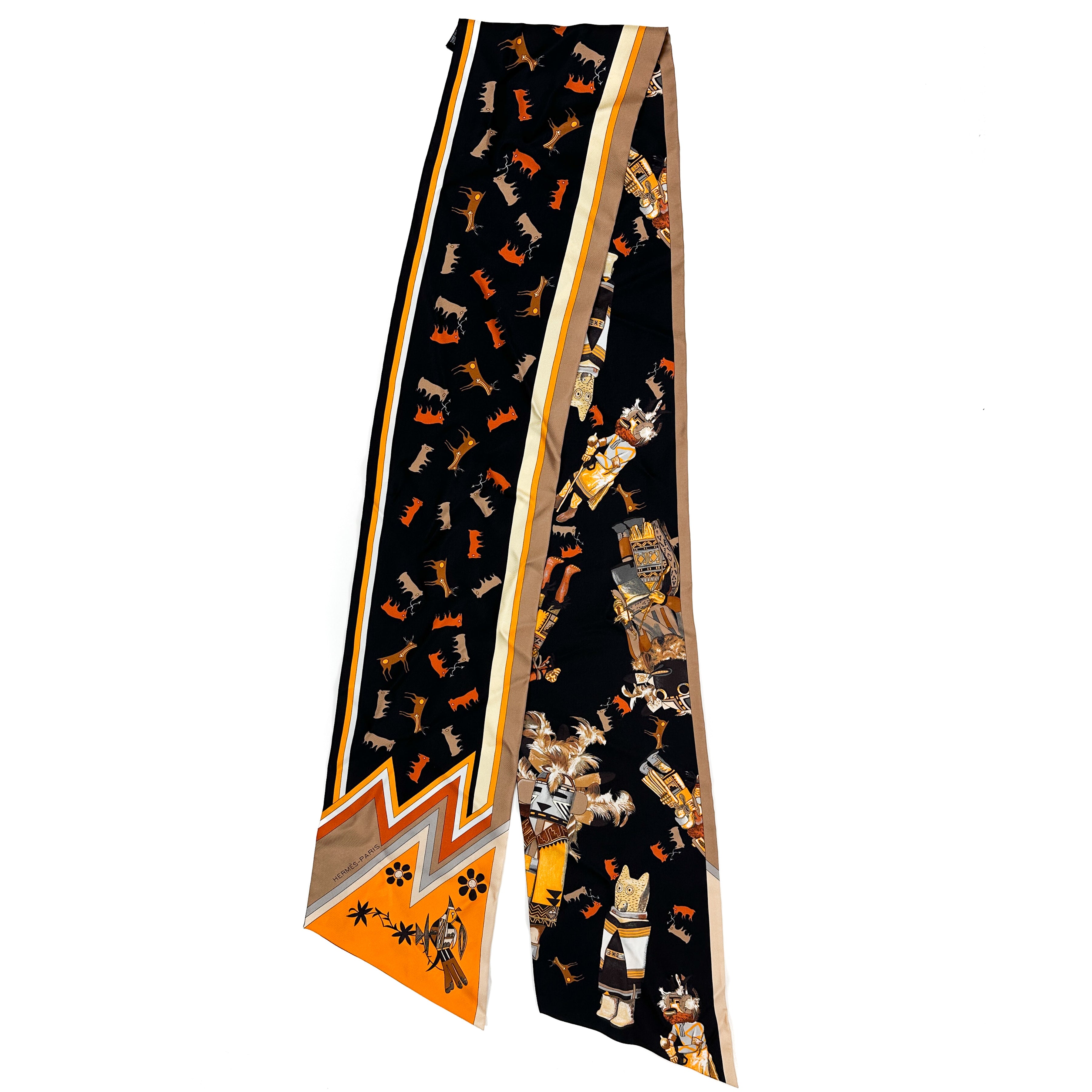 Hermès Kachinas Maxi Twilly