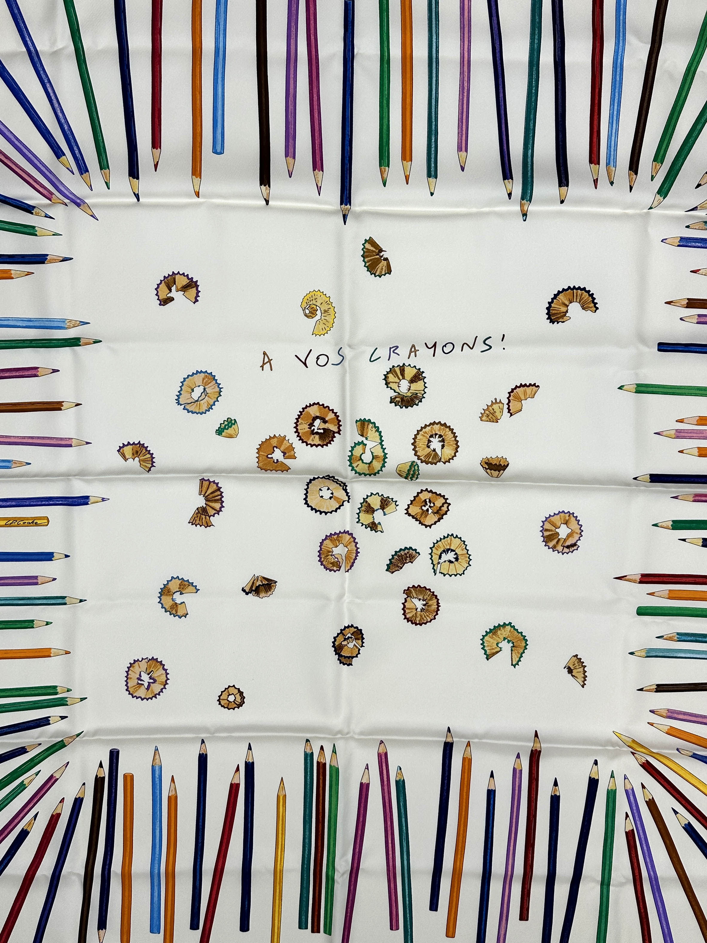 Hermès A Vos Crayons 90