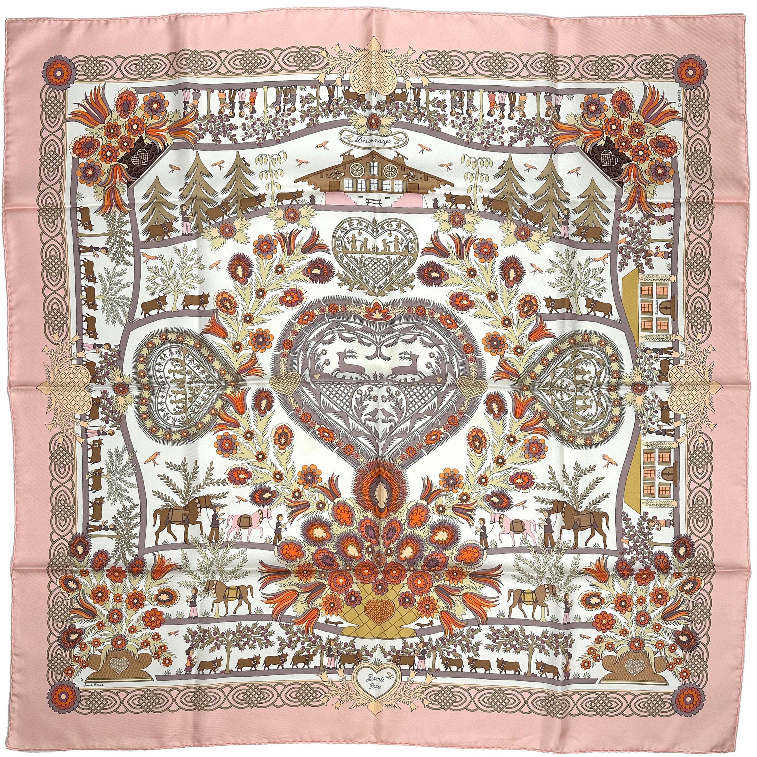 Hermès Decoupages 90