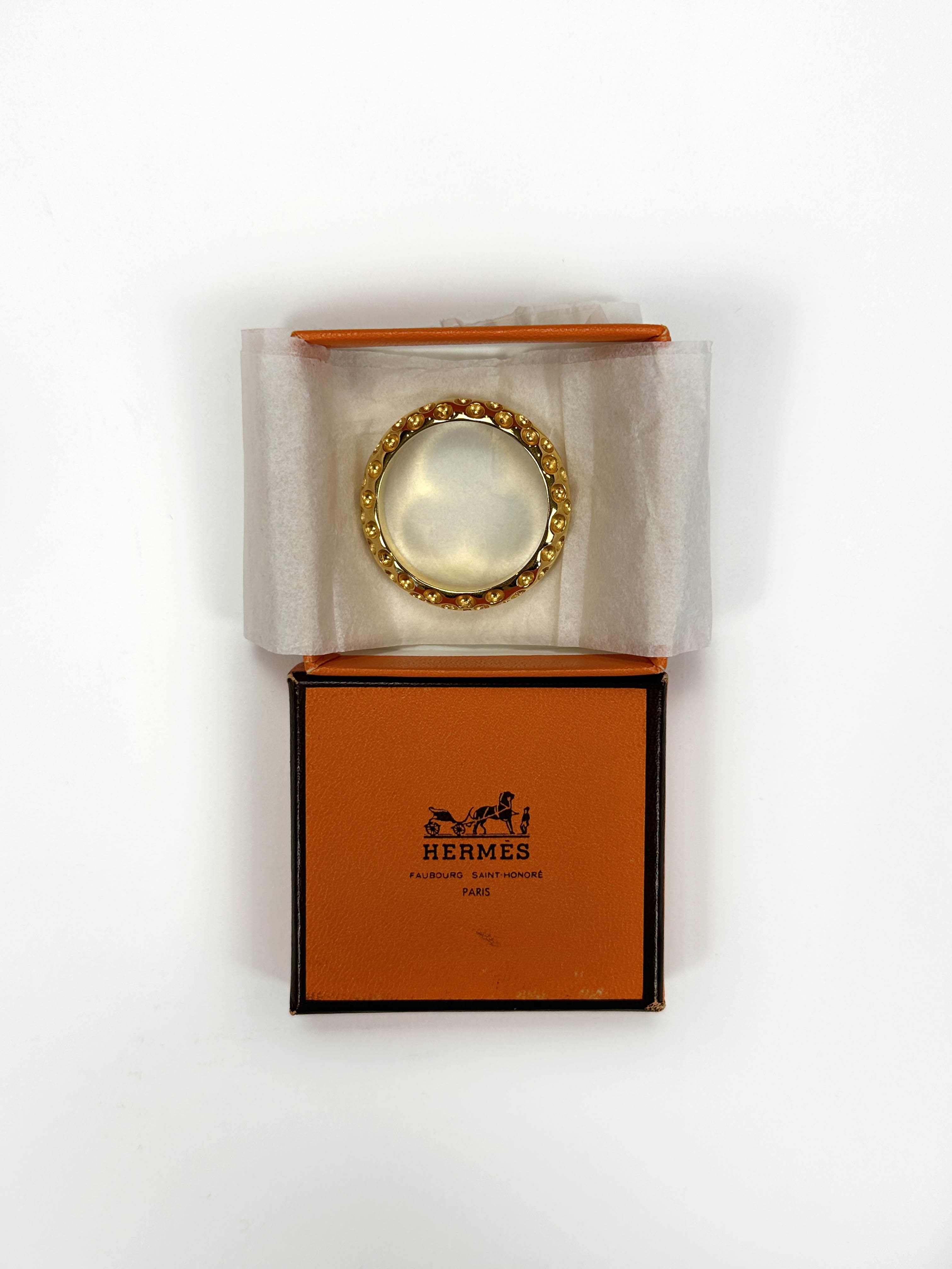 Hermès Dot Scarf Ring