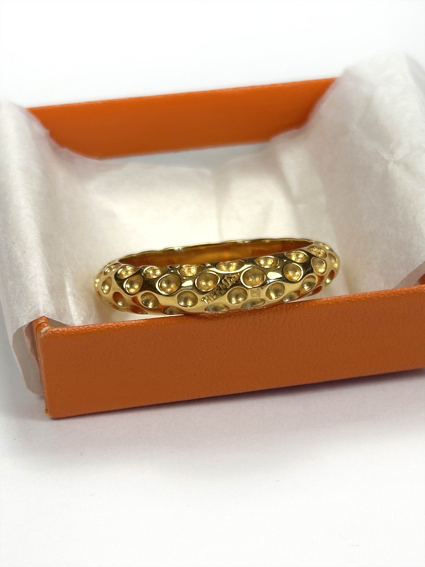 Hermès Dot Scarf Ring