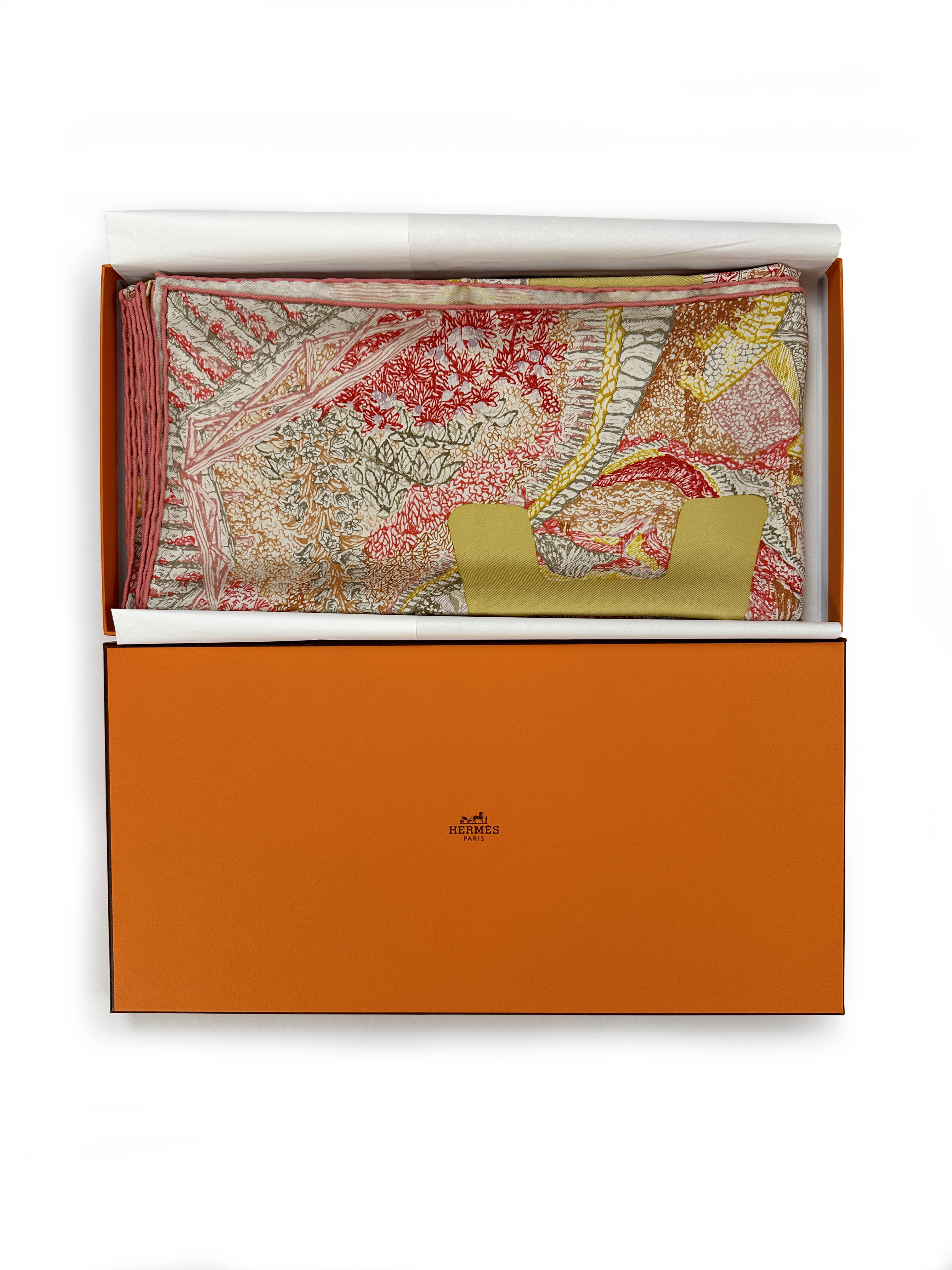 Hermès Eleftheria Silk 140