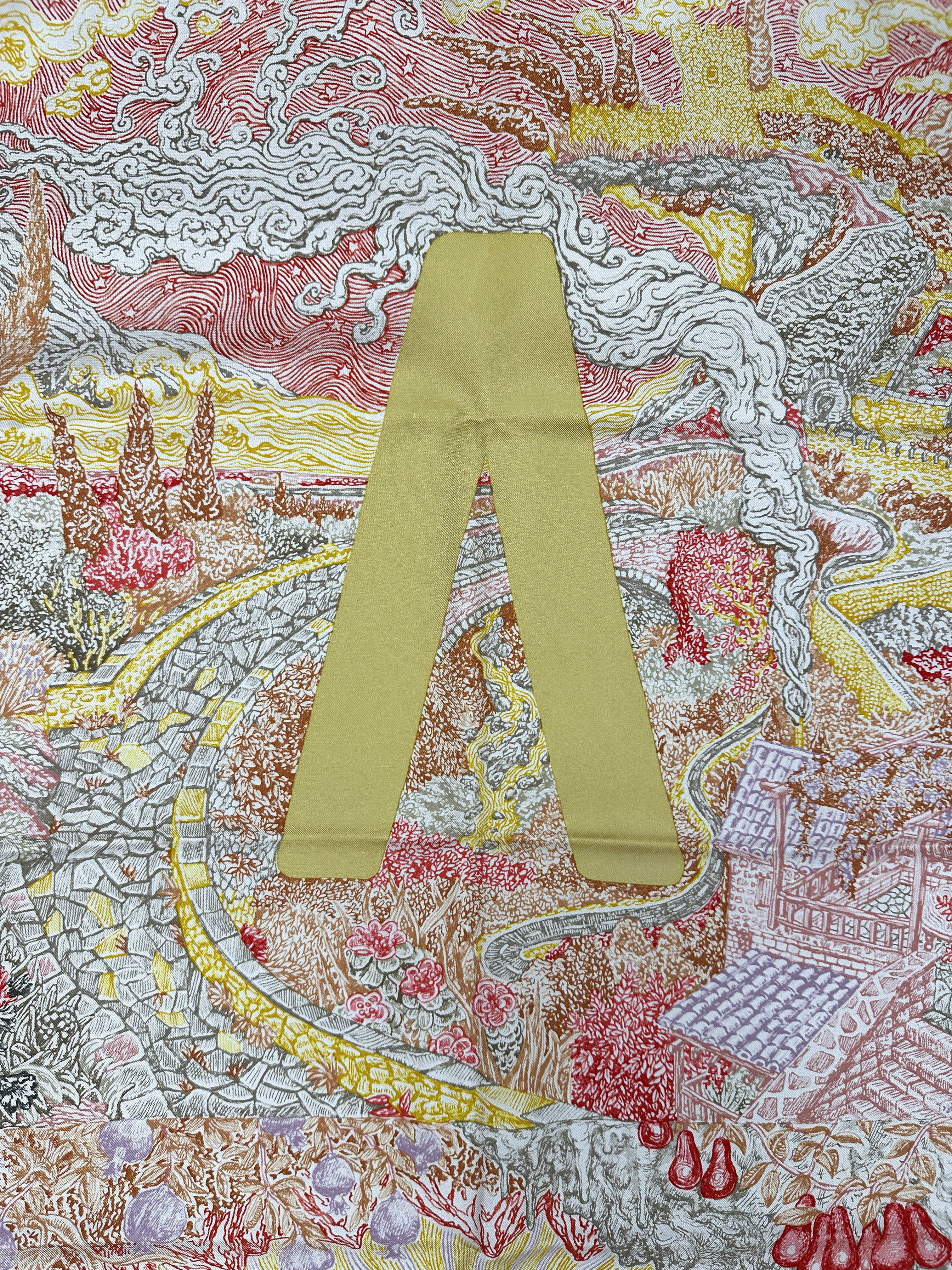 Hermès Eleftheria Silk 140
