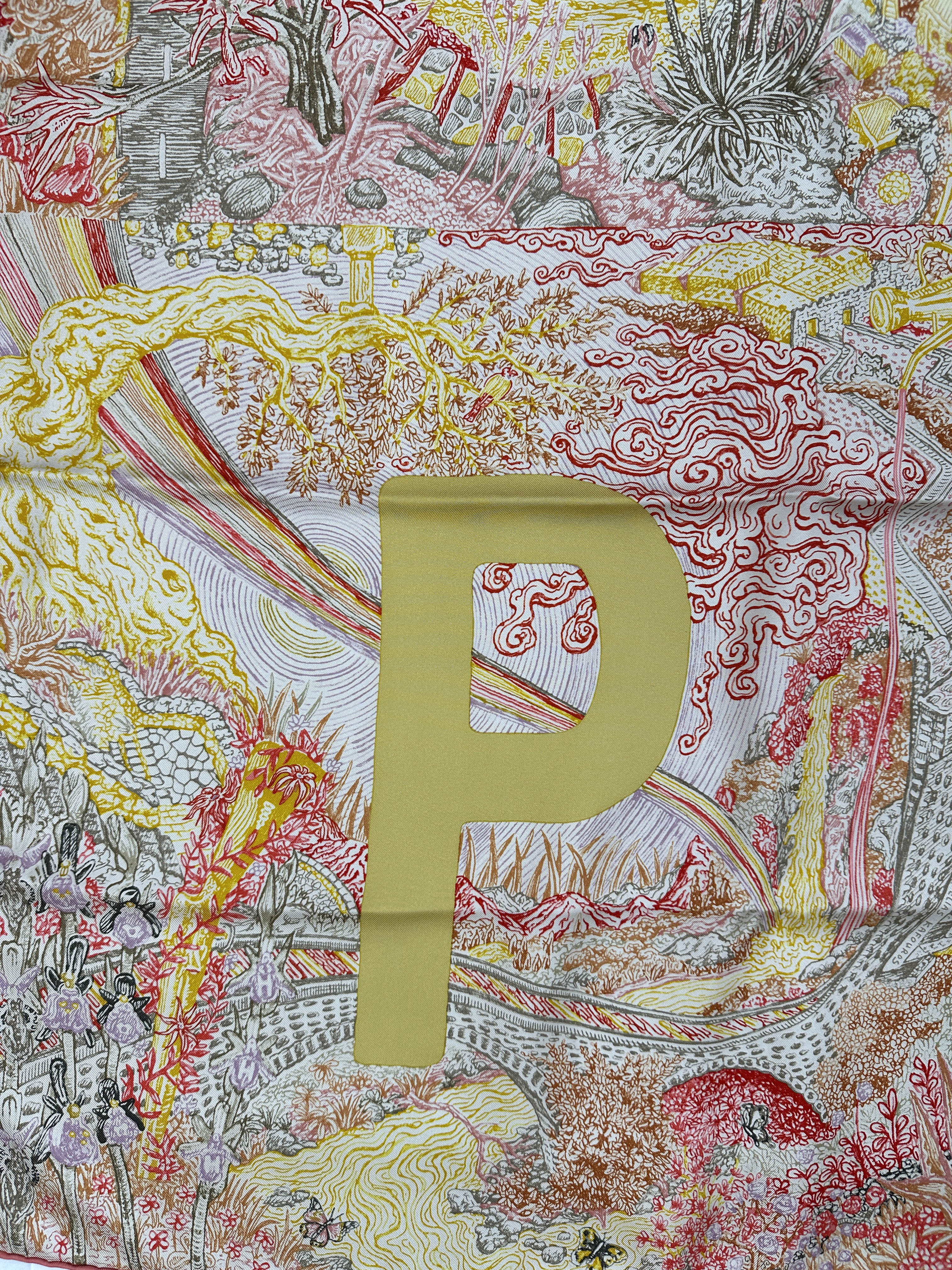 Hermès Eleftheria Silk 140