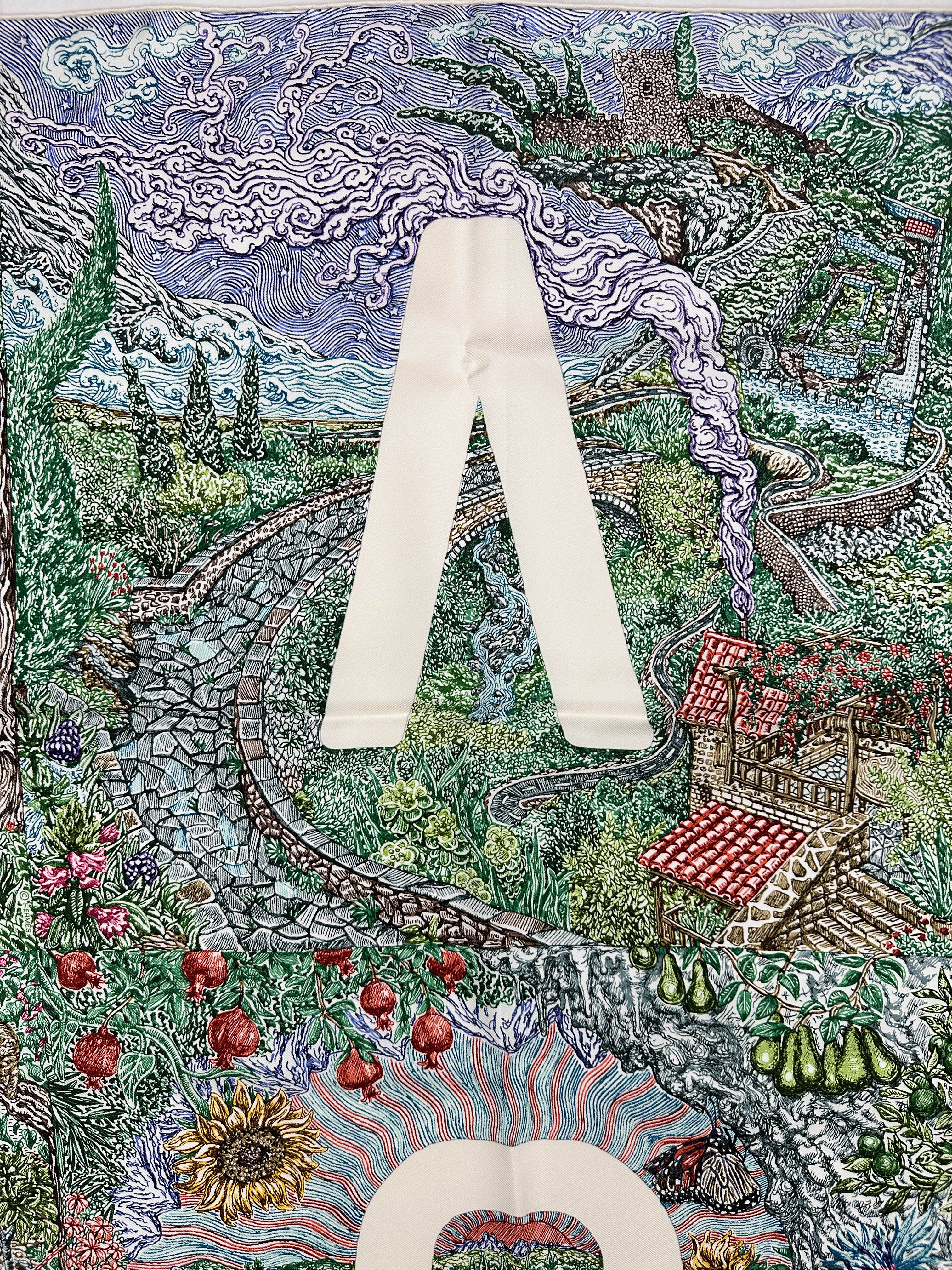 Hermès Eleftheria Silk 140
