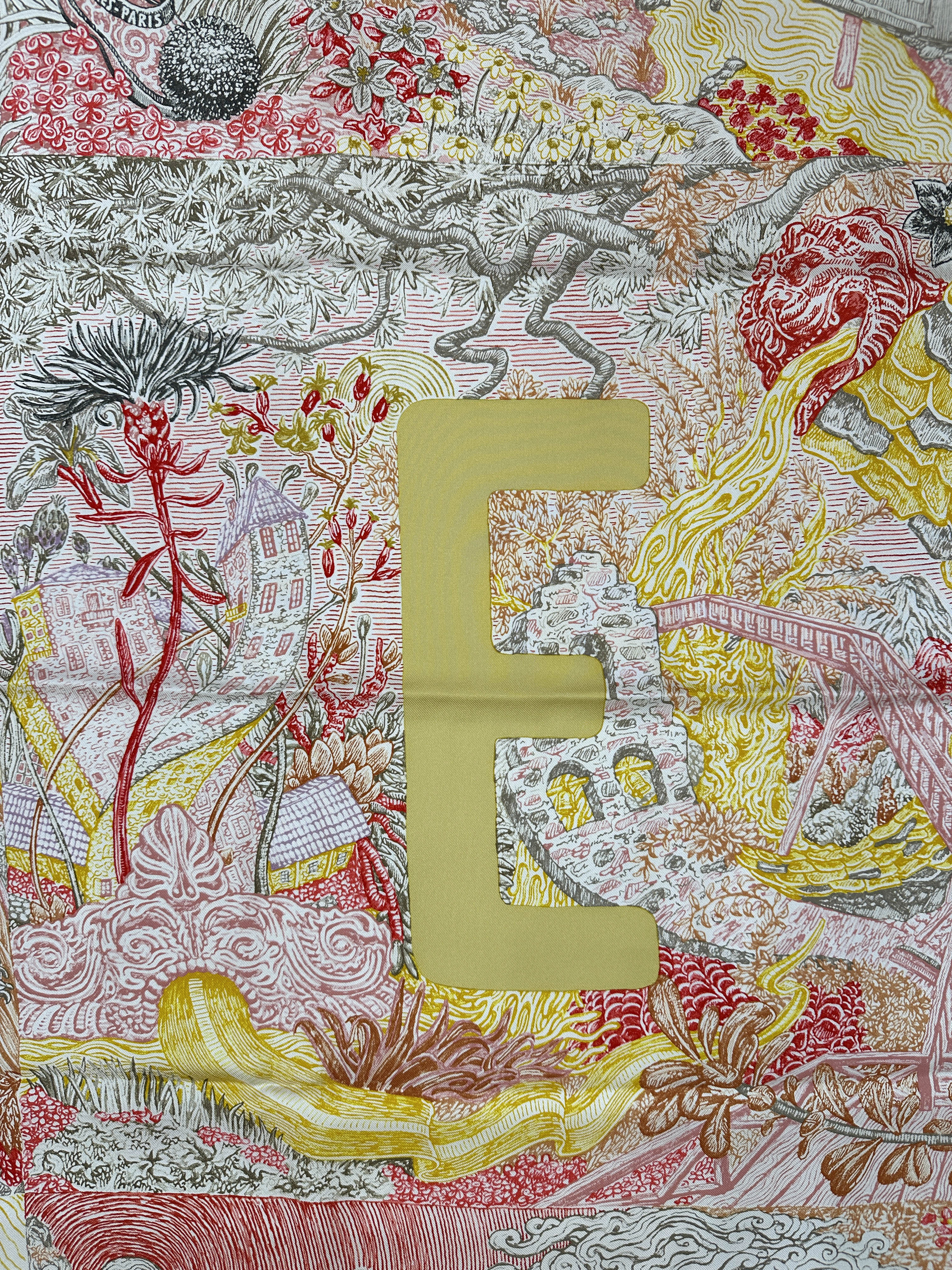 Hermès Eleftheria Silk 140