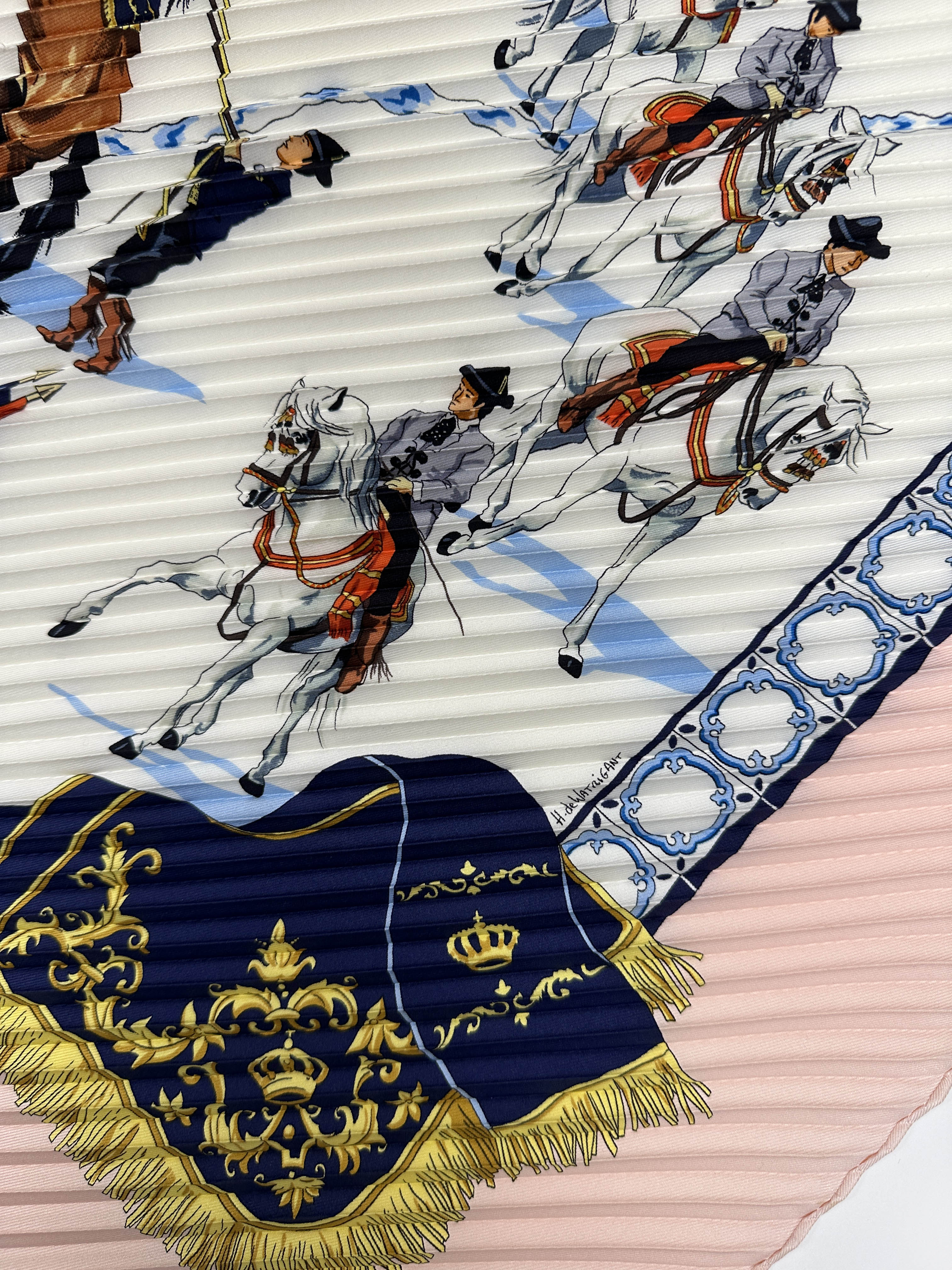 Hermès Escuela Andaluza Plissé 90