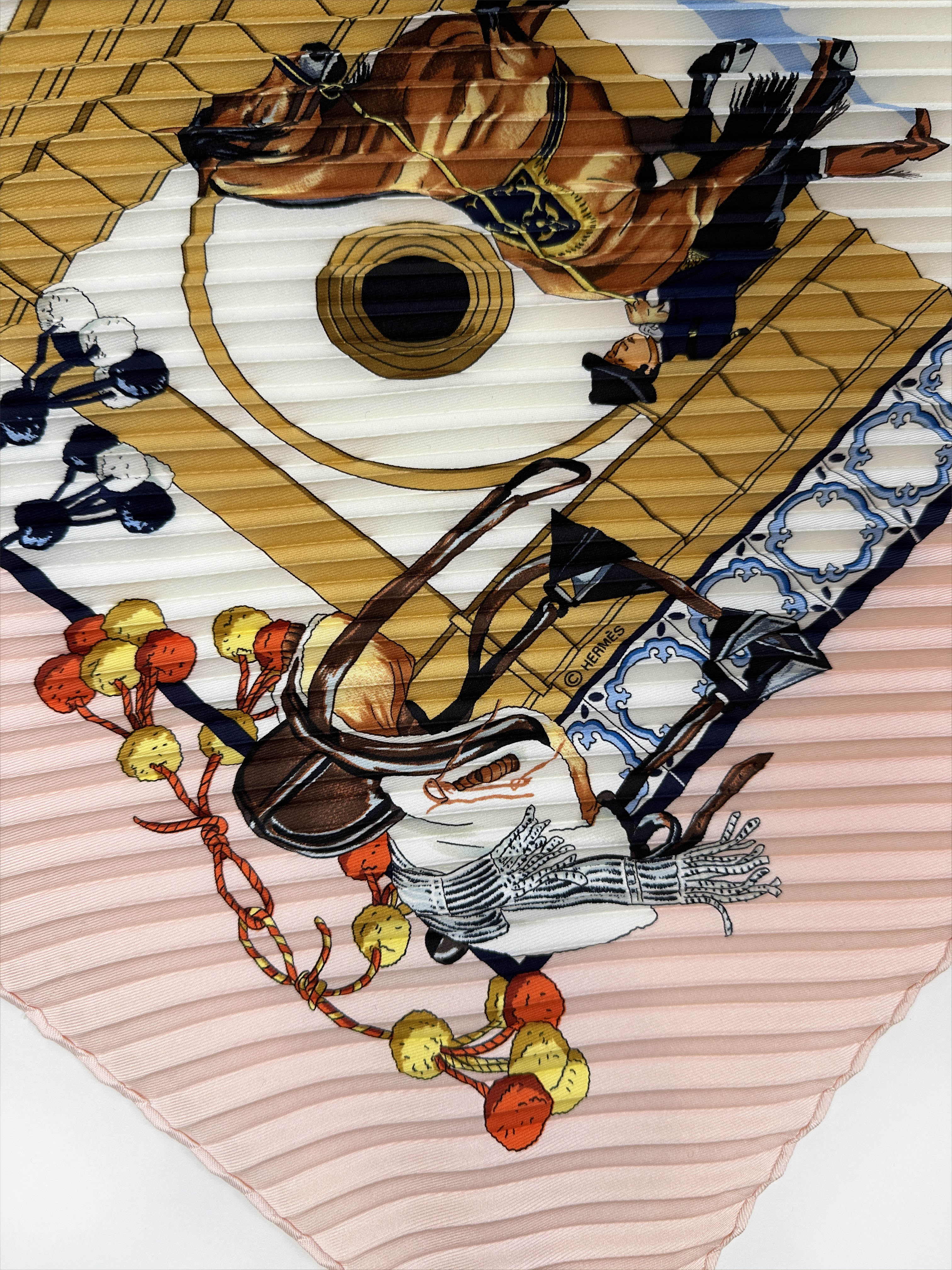 Hermès Escuela Andaluza Plissé 90