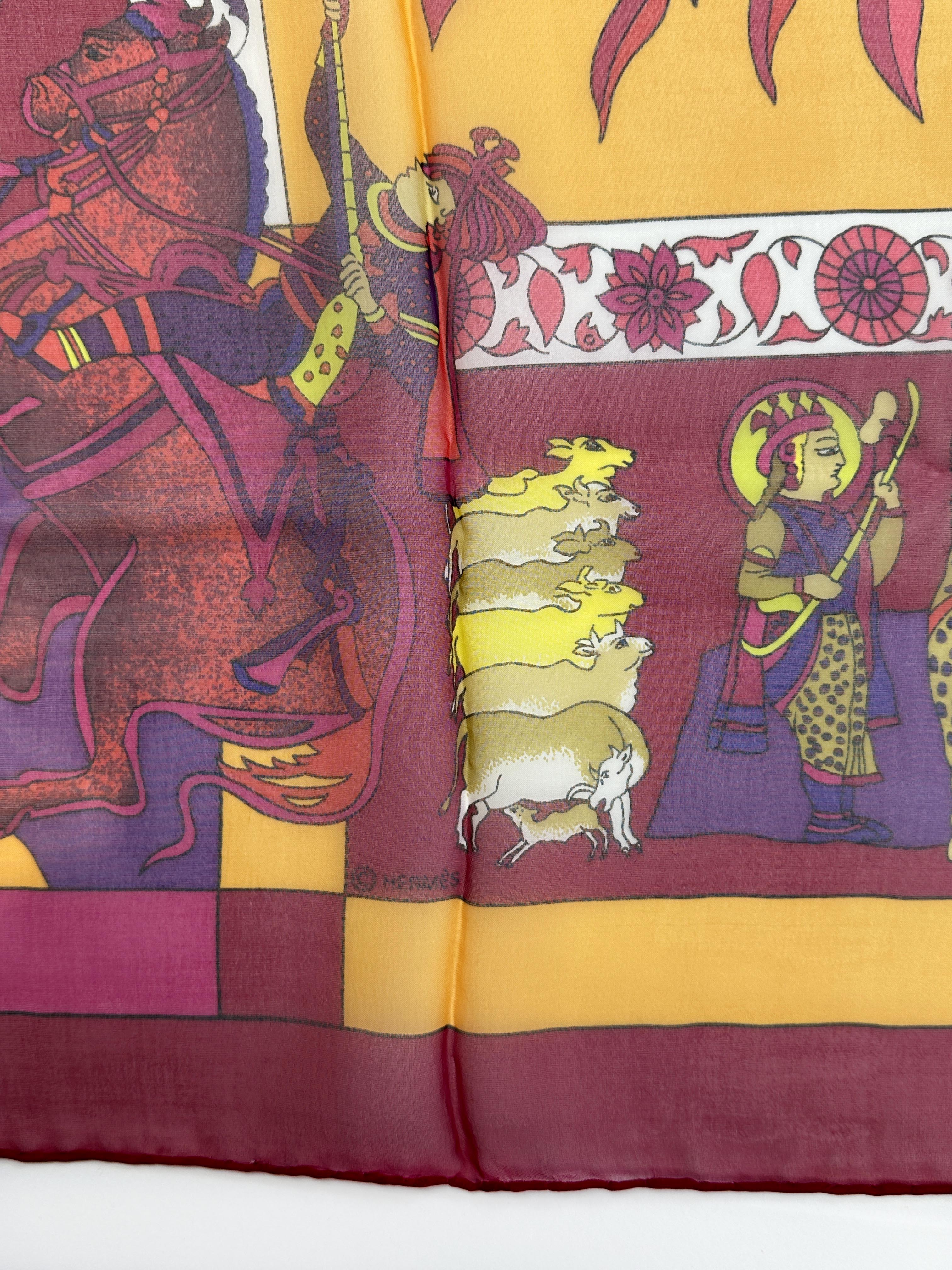 Hermès Fantaisies Indiennes Mousseline 140