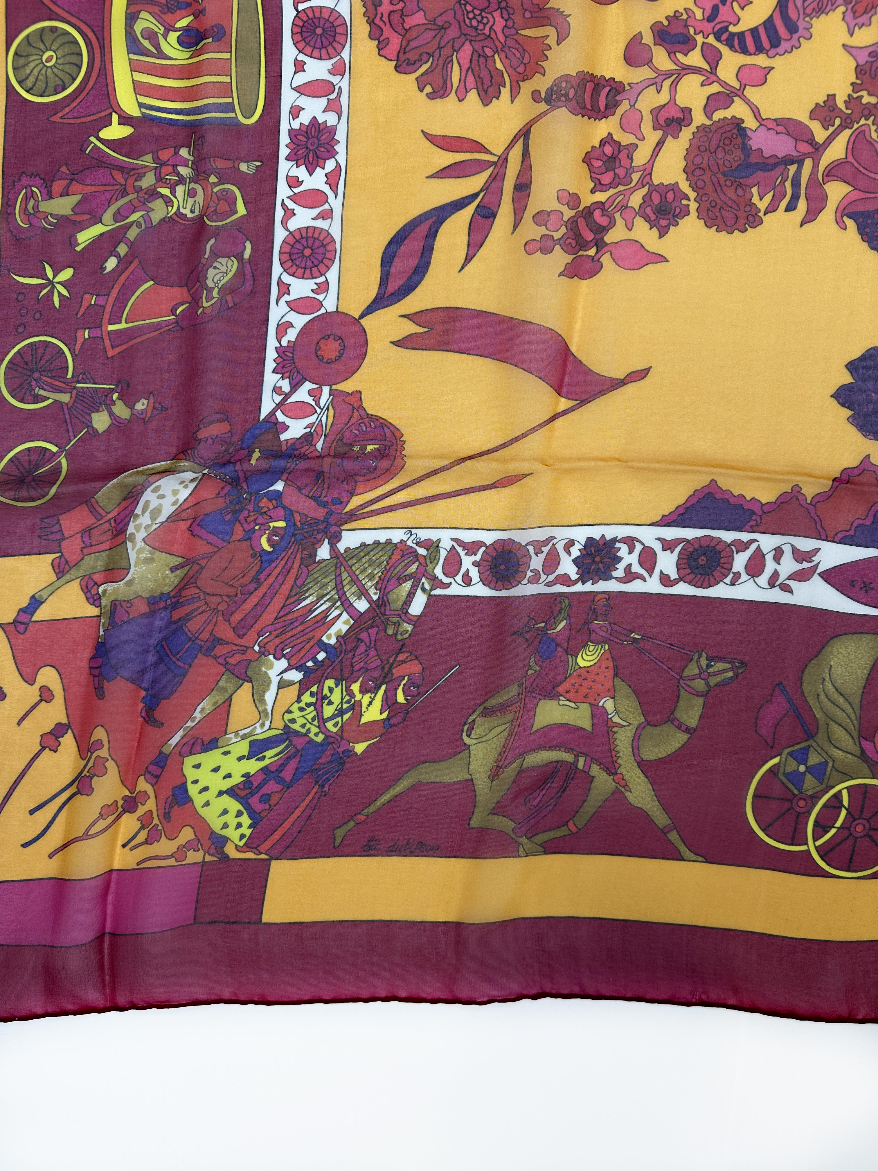 Hermès Fantaisies Indiennes Mousseline 140