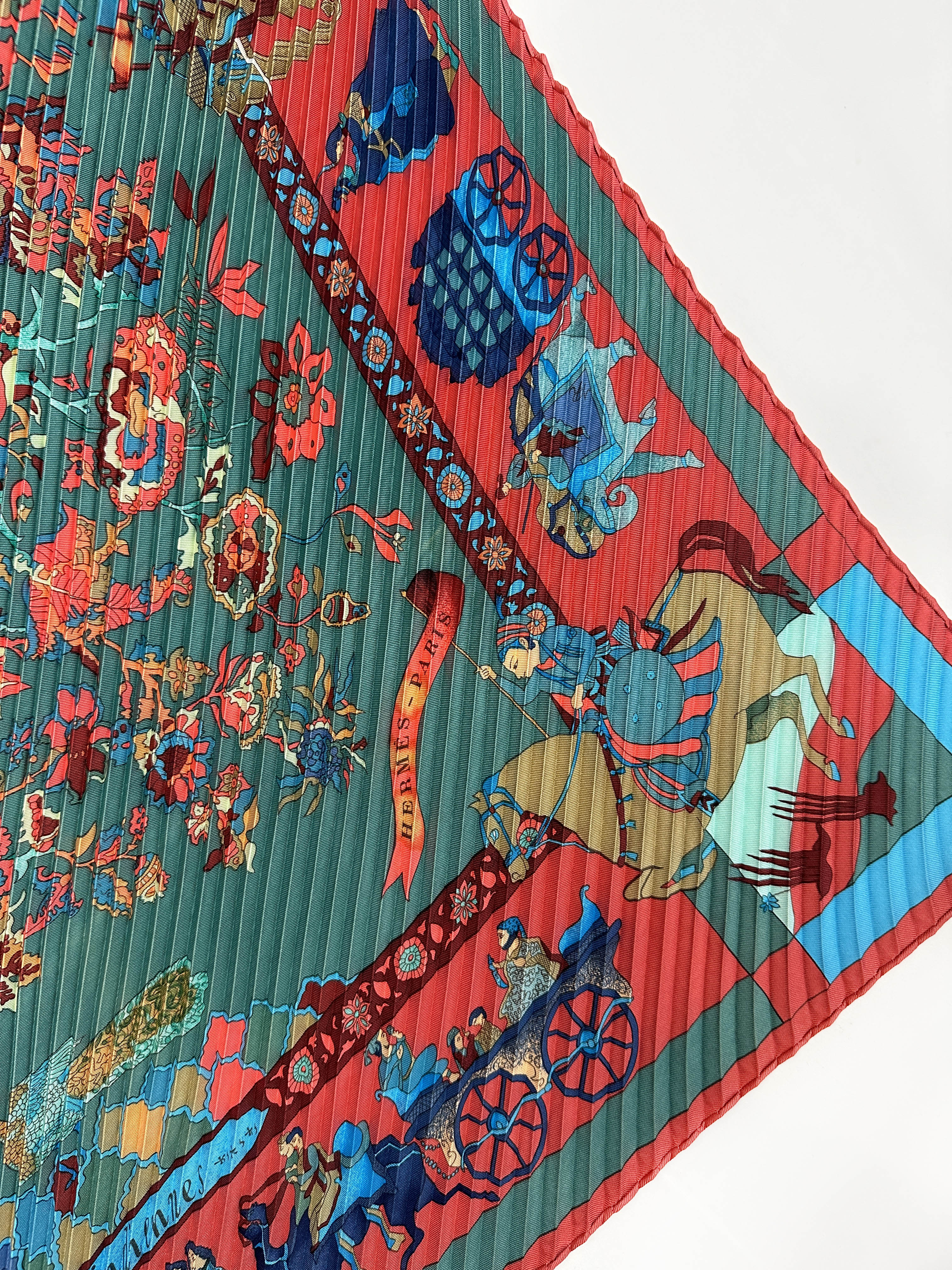 Hermès Fantaisies Indiennes Plissé 90