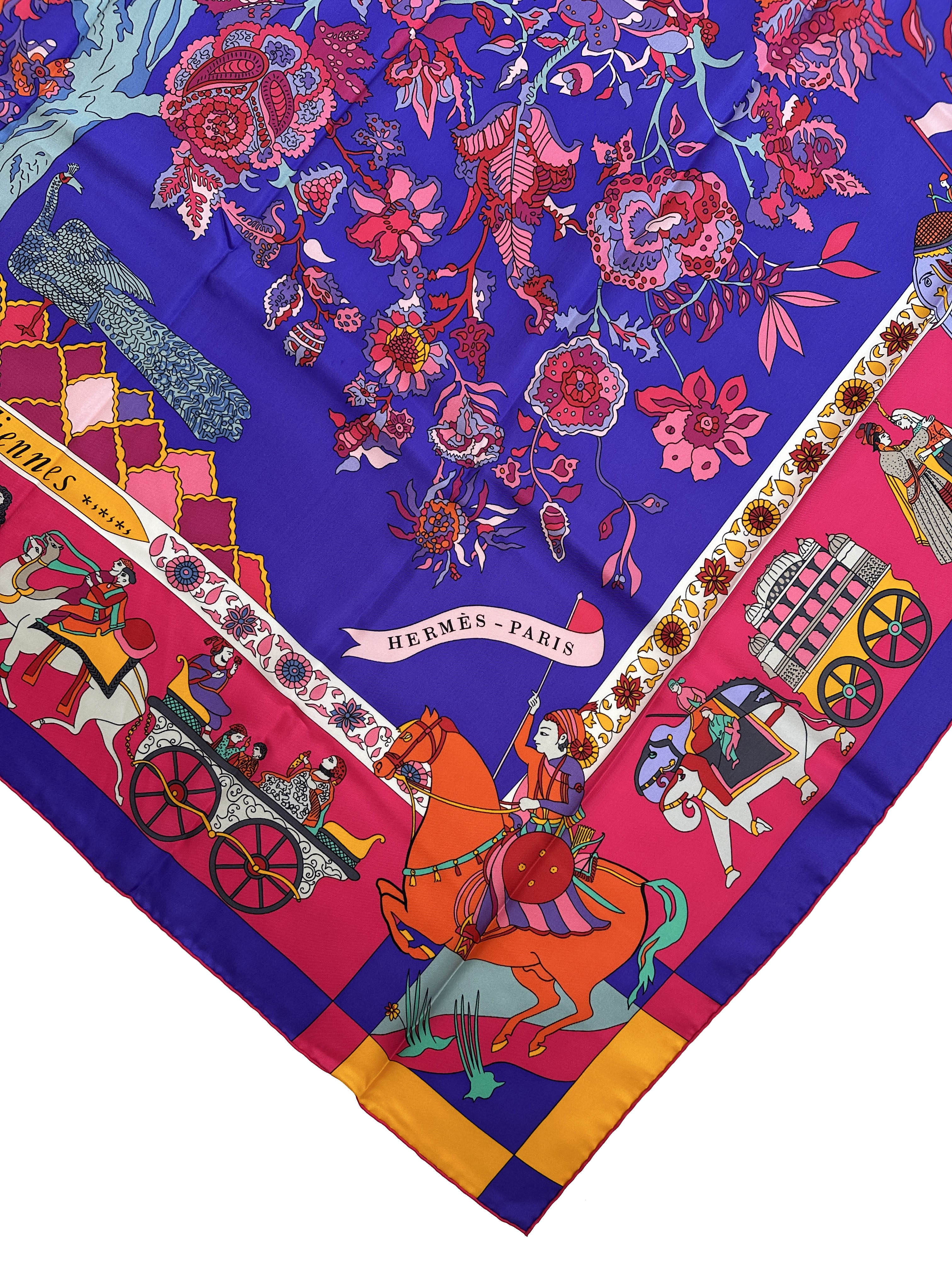 Hermès Fantaisies Indiennes Silk 140