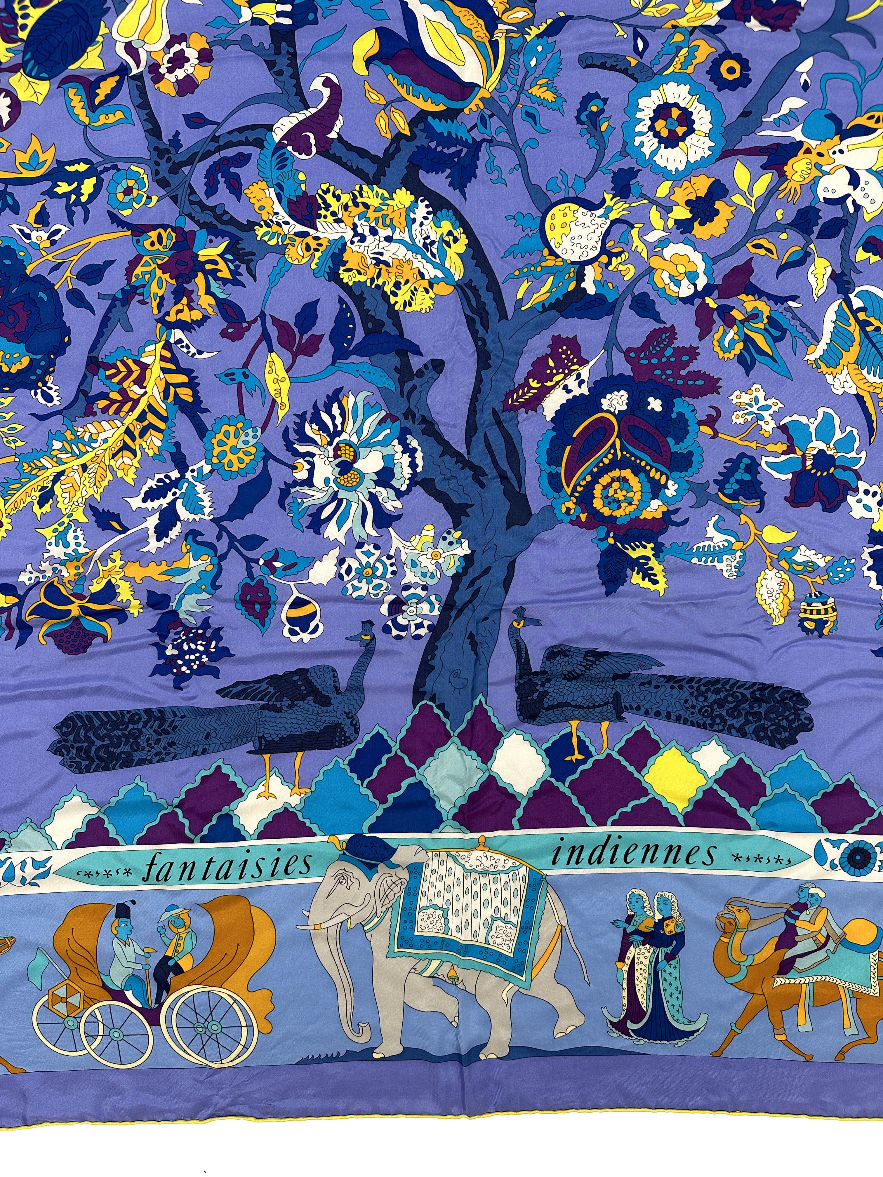 Hermès Fantaisies Indiennes Silk 140