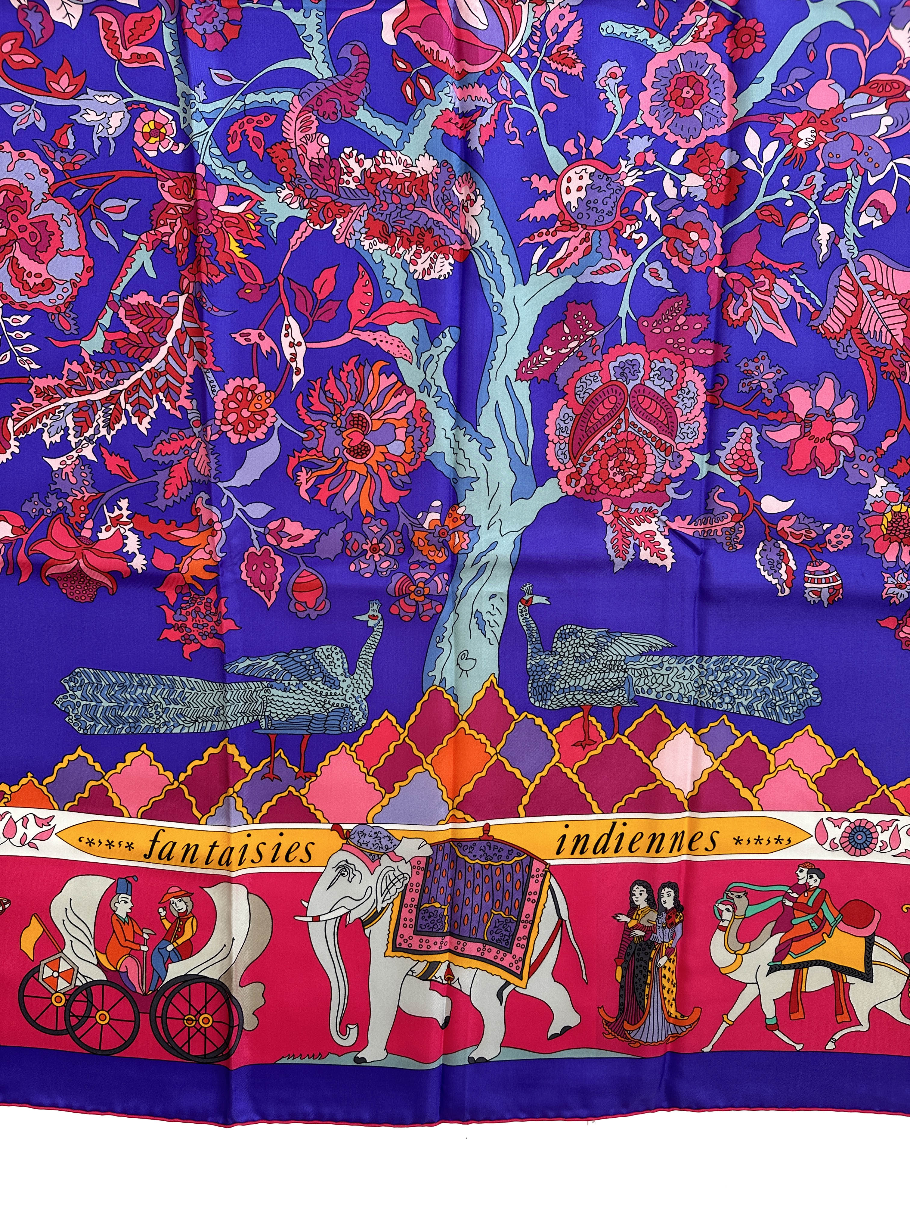 Hermès Fantaisies Indiennes Silk 140