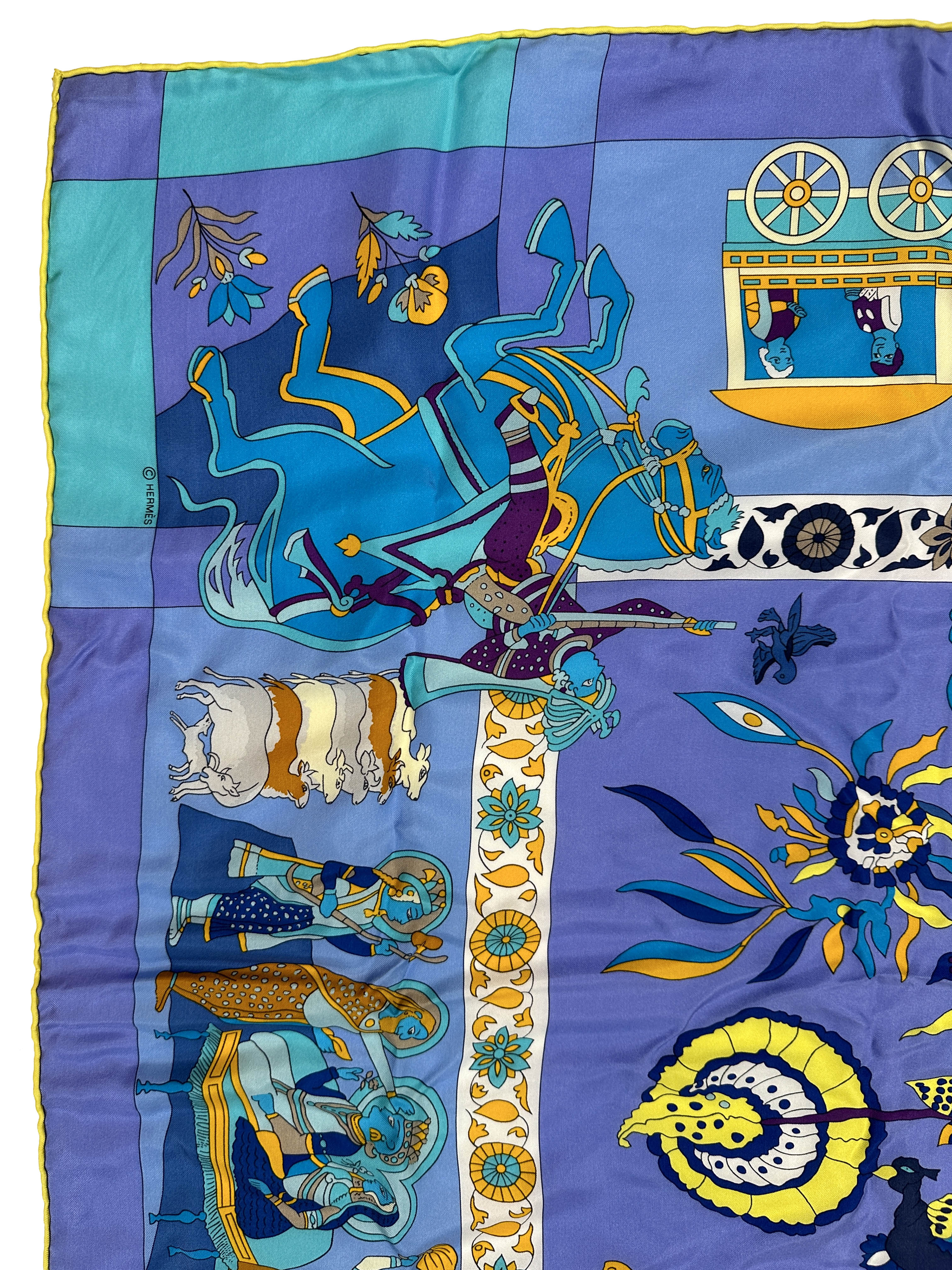 Hermès Fantaisies Indiennes Silk 140