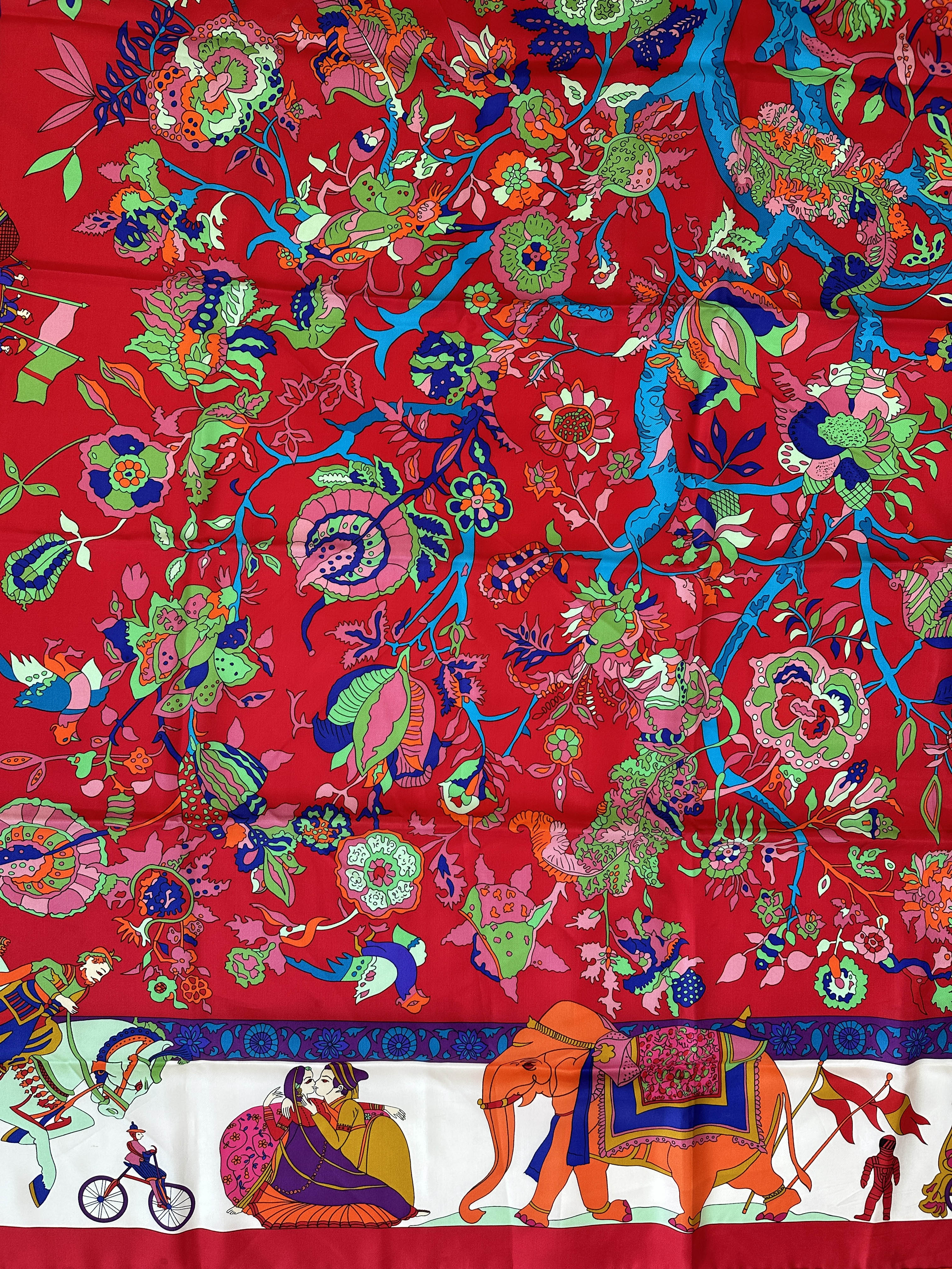 Hermès Fantaisies Indiennes Silk 140
