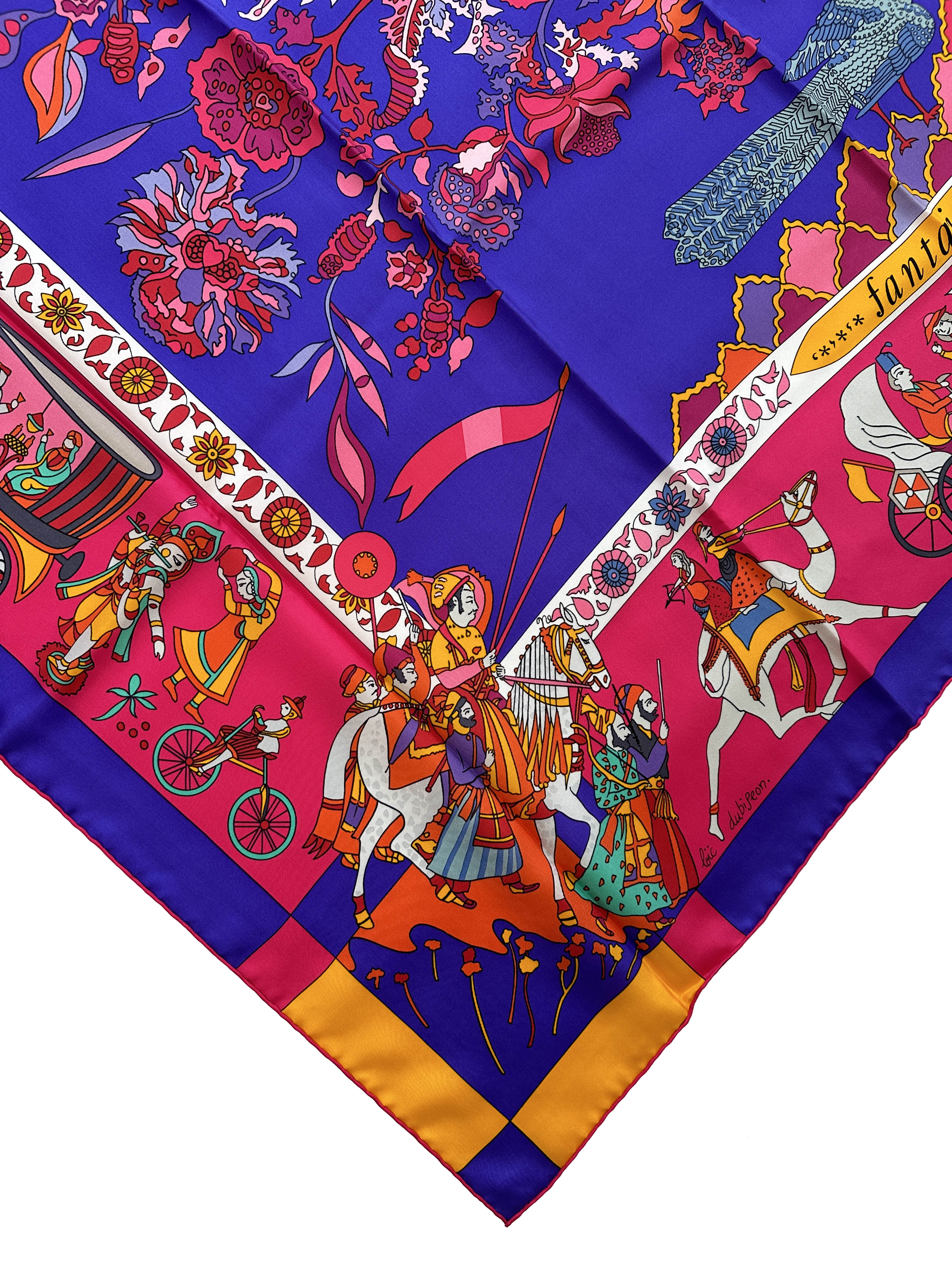 Hermès Fantaisies Indiennes Silk 140