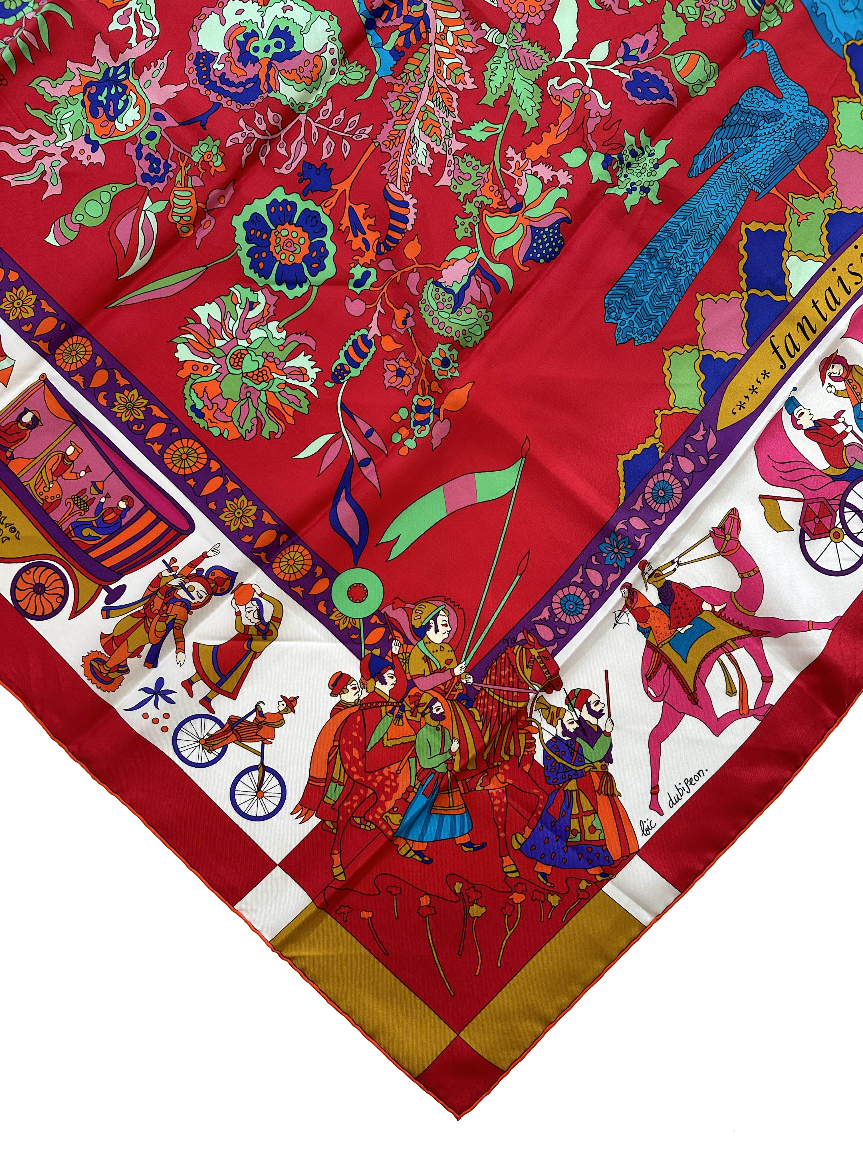 Hermès Fantaisies Indiennes Silk 140