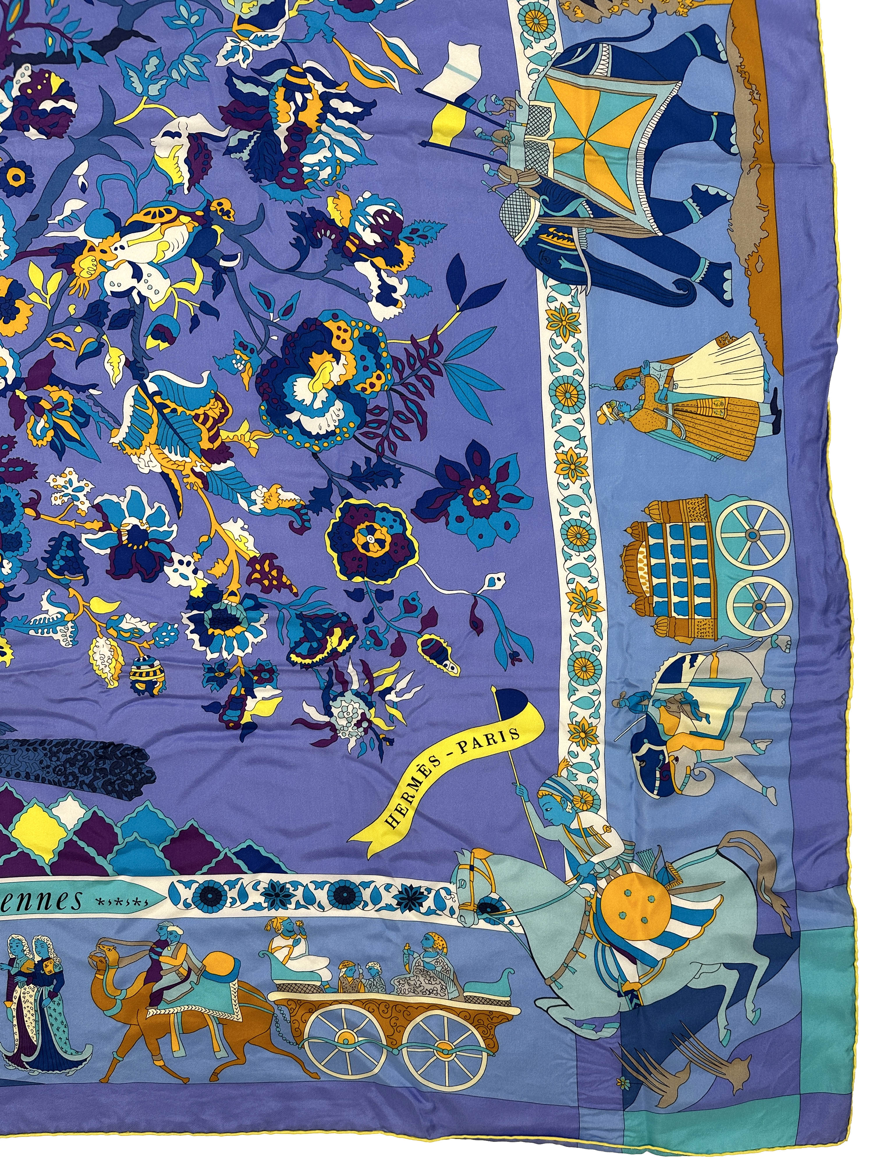 Hermès Fantaisies Indiennes Silk 140
