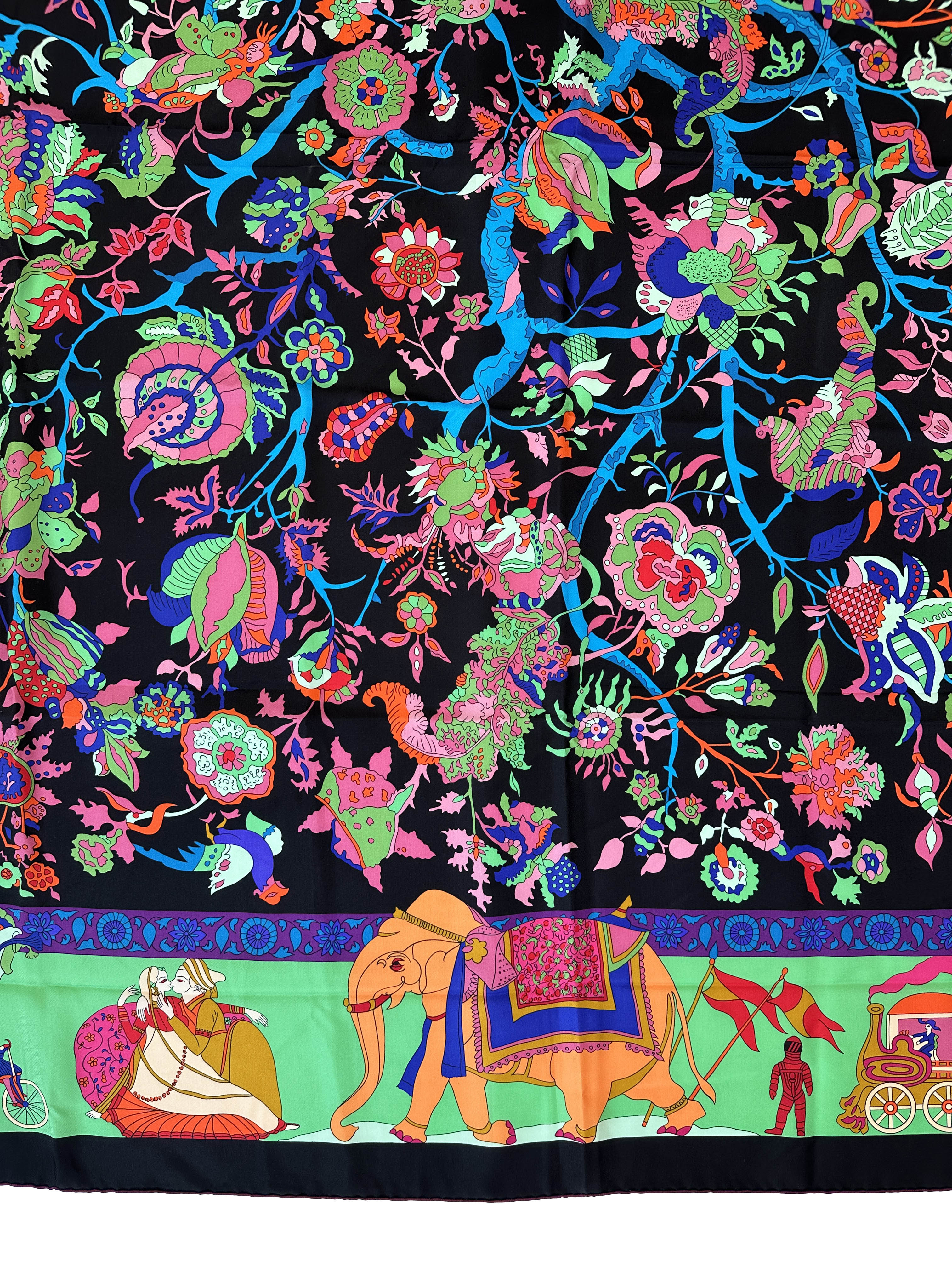 Hermès Fantaisies Indiennes Silk 140
