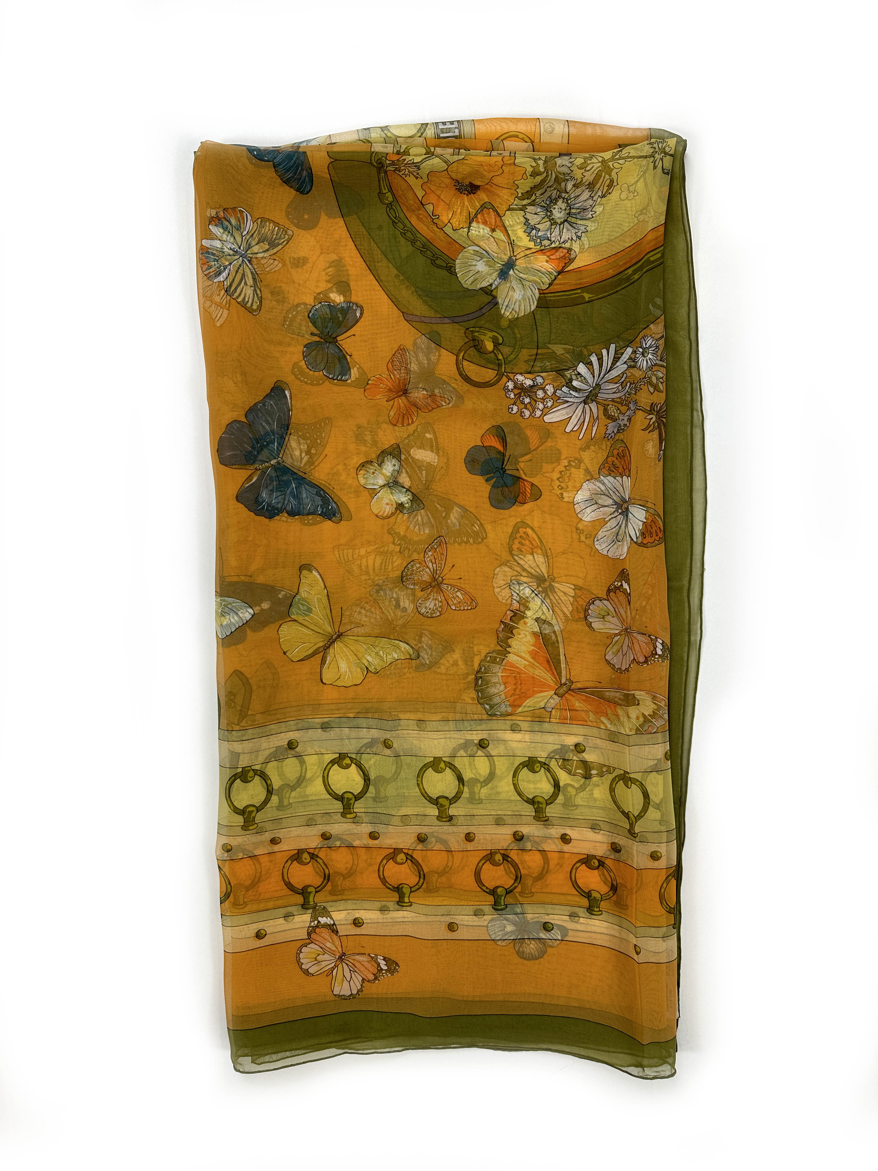 Hermès Farandole des Champs Mousseline 140