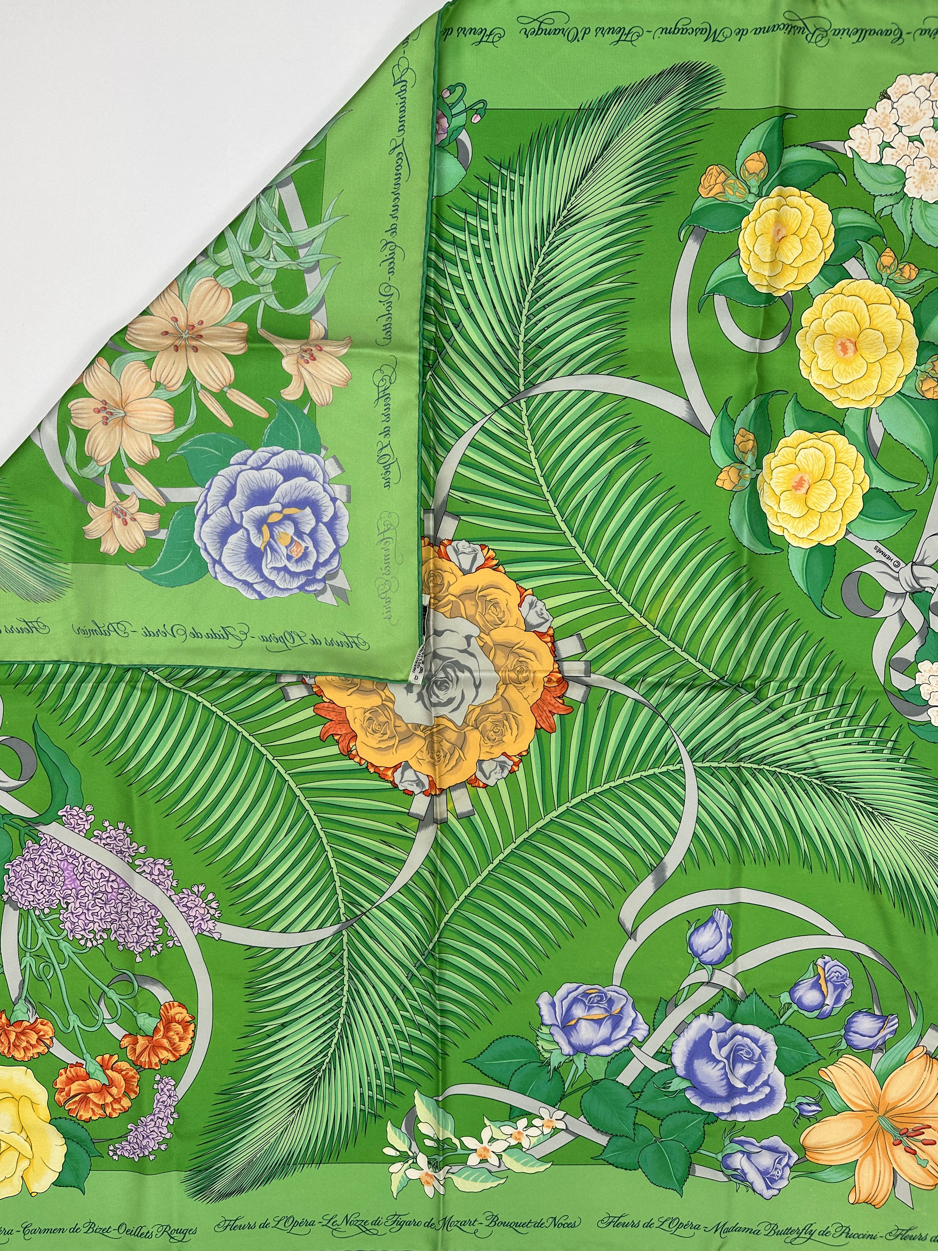 Hermès Fleurs de L’Opéra 90