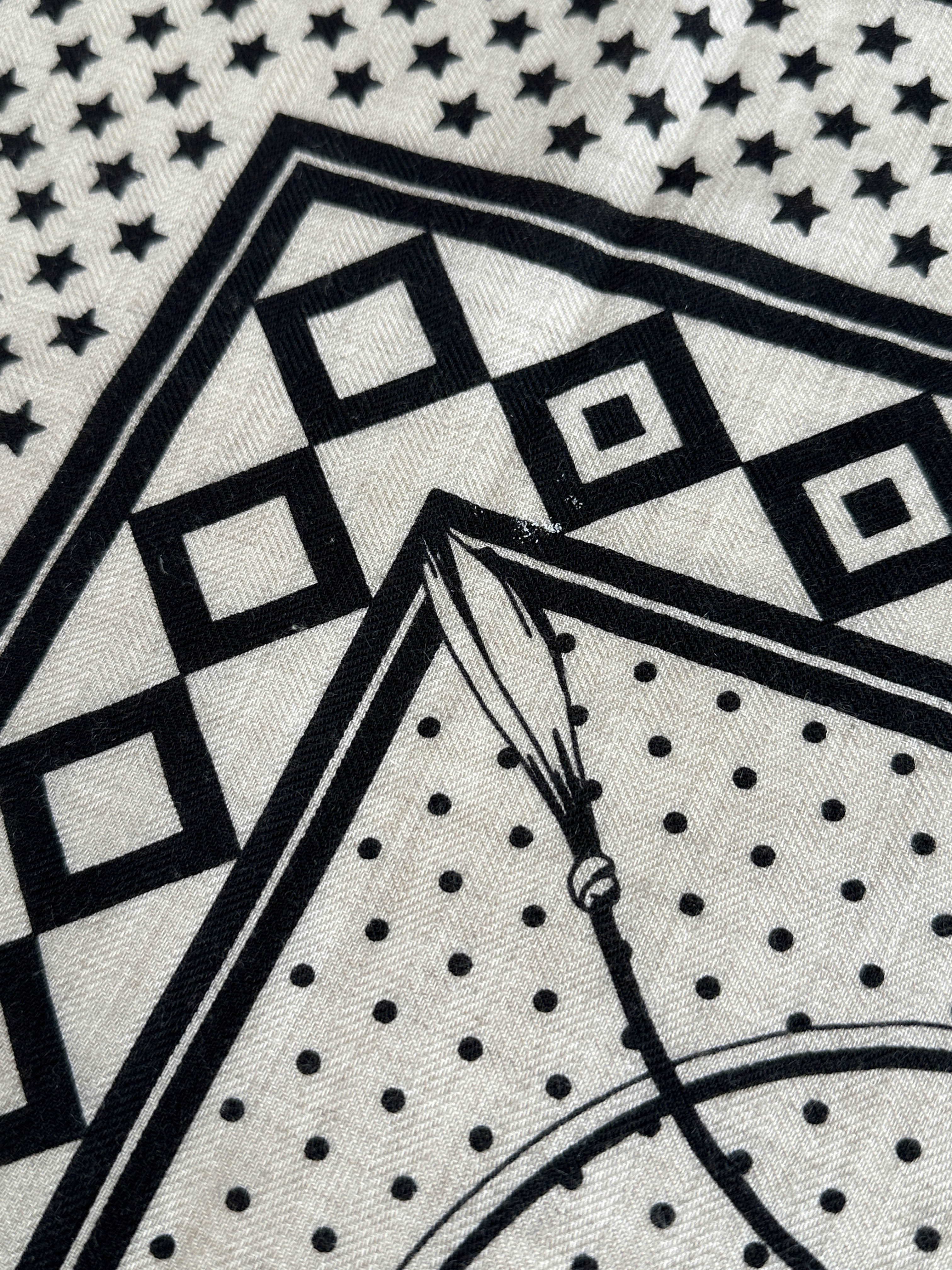 Hermès Fouets et Badines Cashmere Silk 140